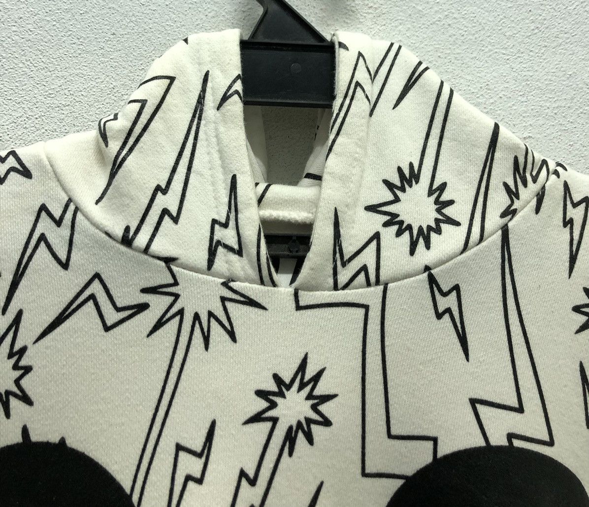 Disney Disney x DAMMY Mickey Mouse Lightning Bolt Sweatshirt White Size US L / EU 52-54 / 3 - 4 Thumbnail