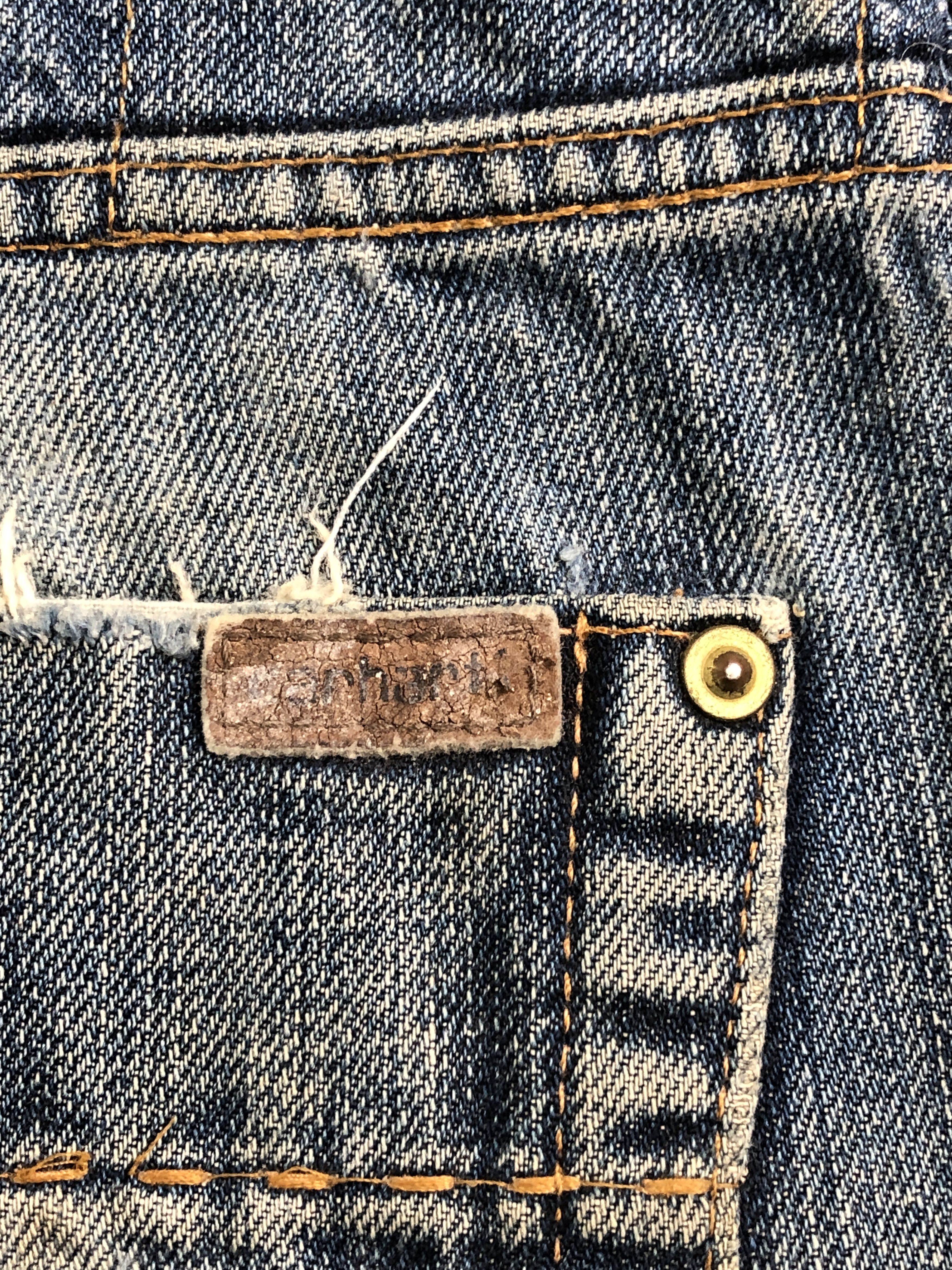 Carhartt Vintage Distressed Carhartt Flared Bootcut Jeans DP2545 Size US 31 - 5 Thumbnail