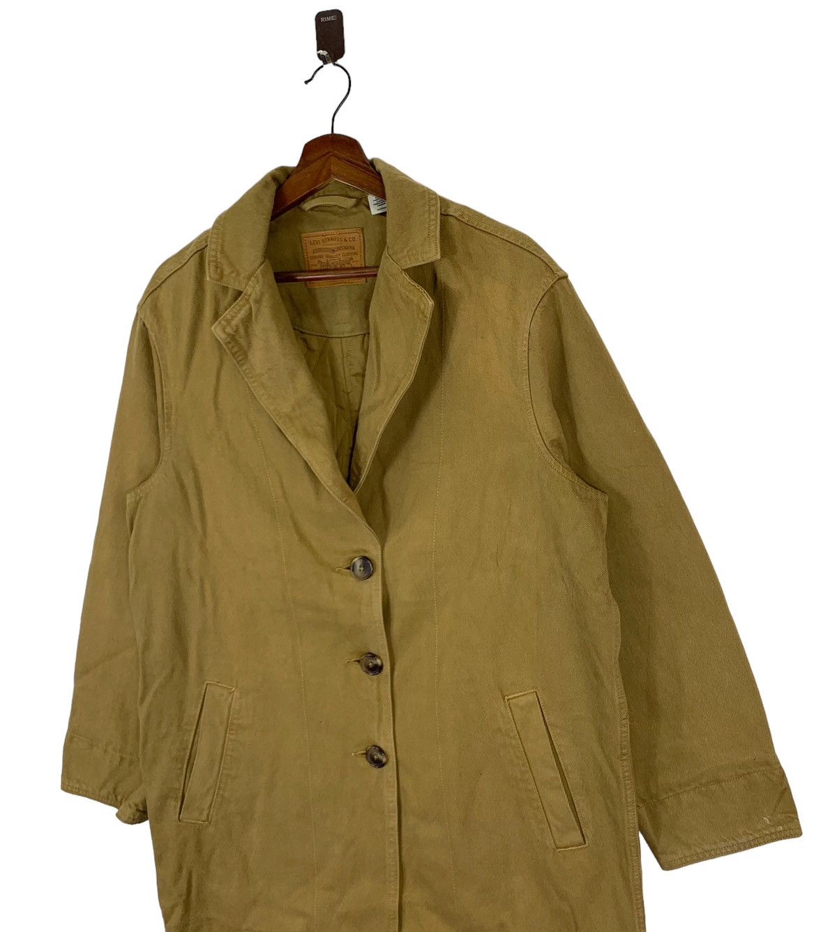 Levi's × Levi's Vintage Clothing × Vintage VINTAGE LEVIS LONG COAT JACKET Size US XS / EU 42 / 0 - 3 Thumbnail
