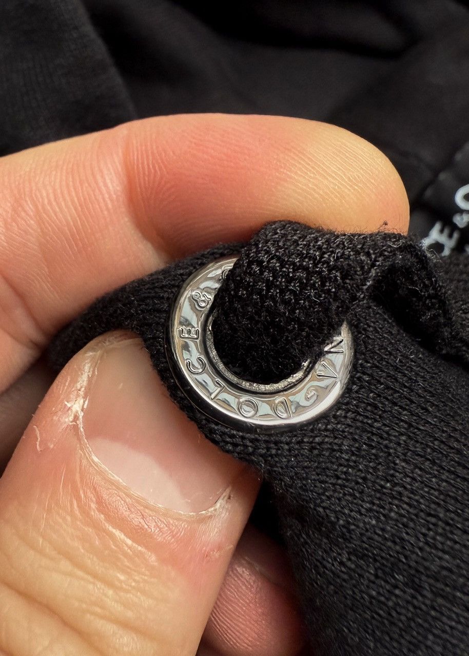 Dolce & Gabbana Dolce & Gabbana Black DG Crown Logo Embroidered Hoodie Size US M / EU 48-50 / 2 - 8 Thumbnail
