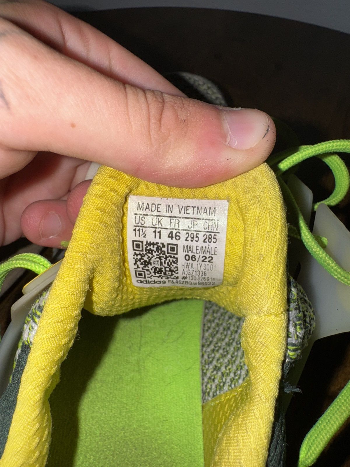 Adidas Ultra4D “Green Yellow Adiclub Exclusive” Size US 11.5 / EU 44-45 - 7 Thumbnail