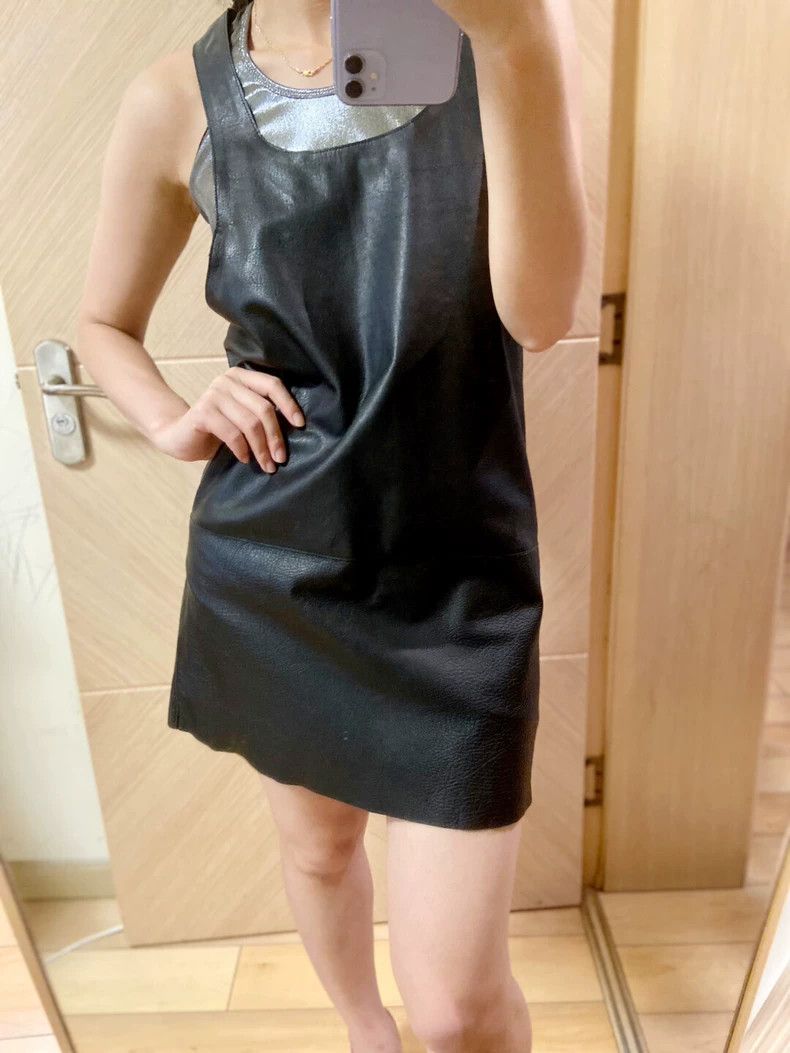 Haider Ackermann Haider Ackermann Sheepskin dress Size 4XL / US 24-26 - 1 Thumbnail