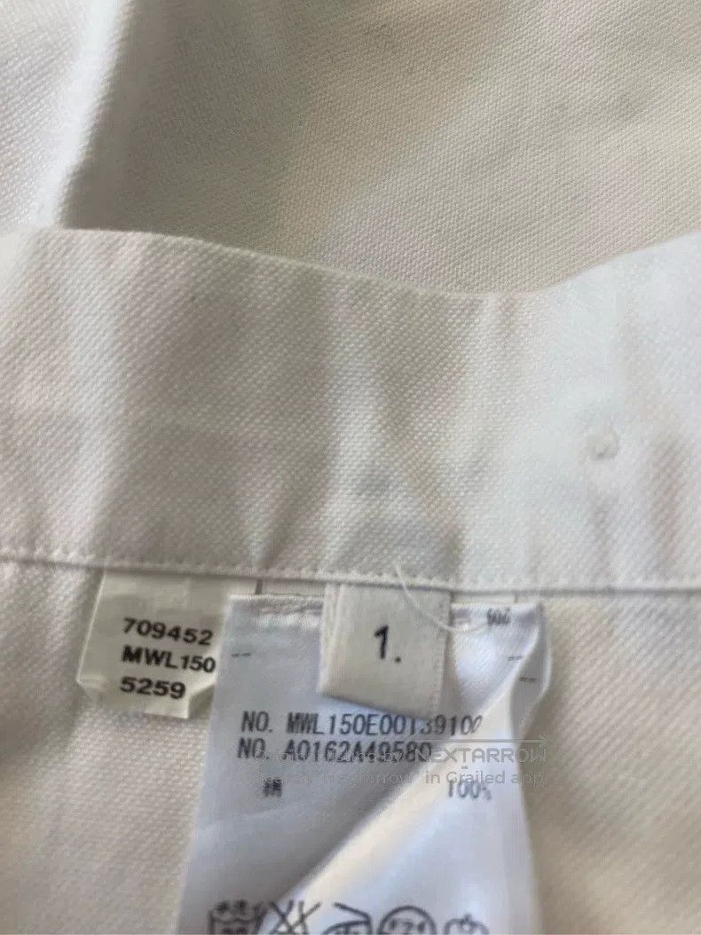 Thom Browne Thom Browne Sleeve Badge Shirt Men's Durable Oxford Shirt Size US S / EU 44-46 / 1 - 5 Thumbnail