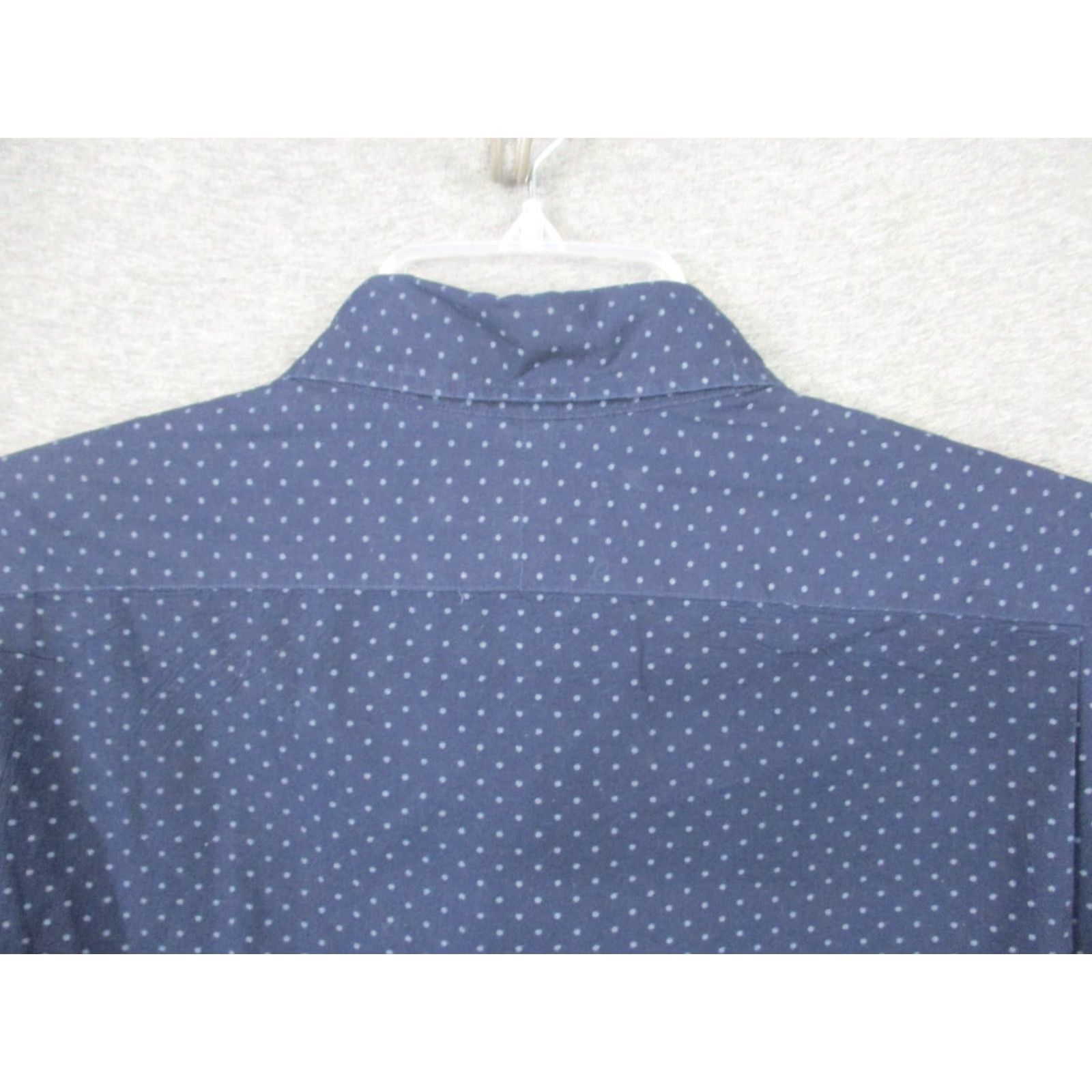 Polo Ralph Lauren Polo Ralph Shirt XXL Blue Dot Long Sleeve Slim Fit Button-Up Shirt Mens Class ic Polo Ralph Lauren Slim Fit Dot Blue Long Sleeve Shirt Size US XXL / EU 58 / 5 - 7 Thumbnail
