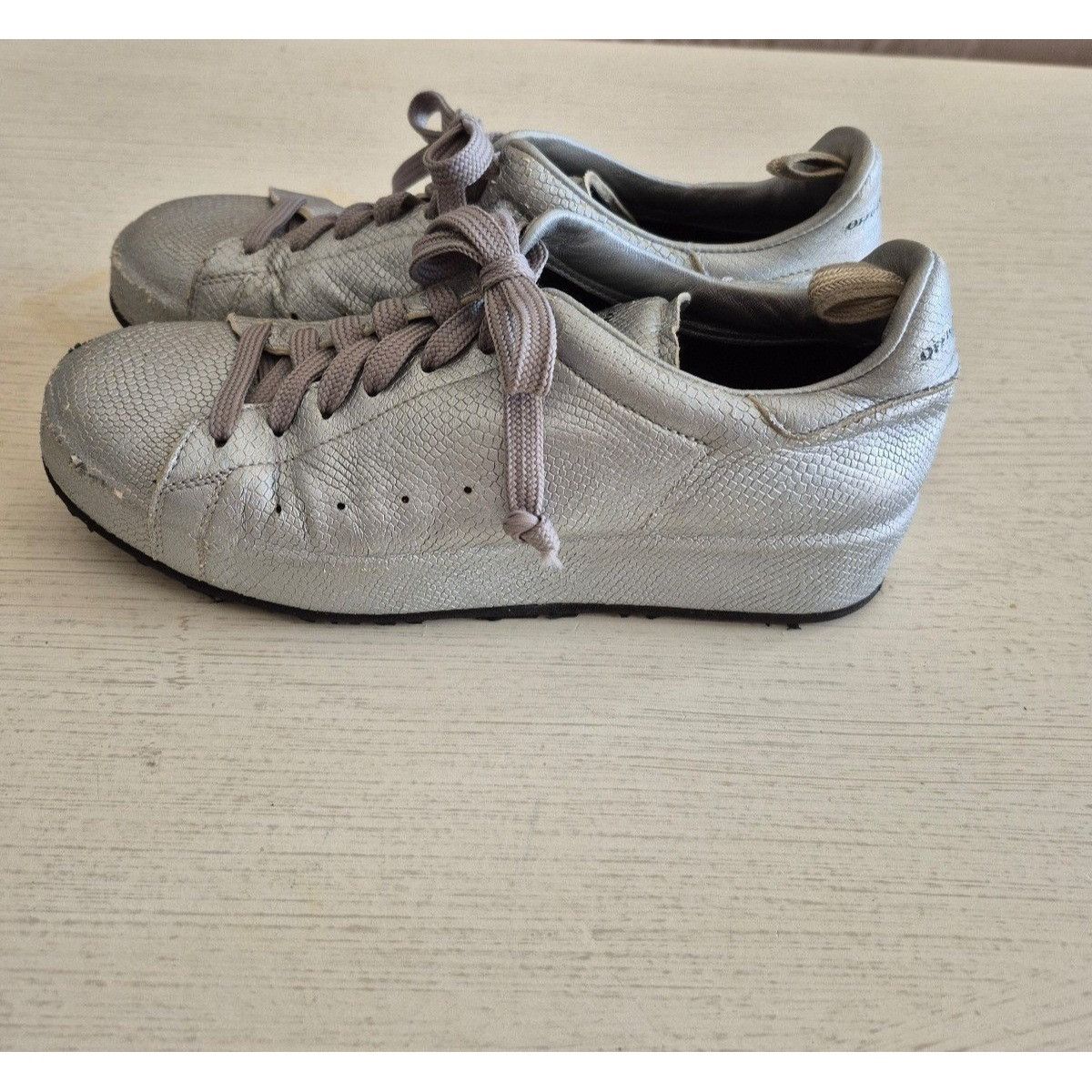 Officine Creative Officine Creative Ace Italian Leather Sneakers Lizard Emboss Size US 7 / IT 37 - 3 Thumbnail