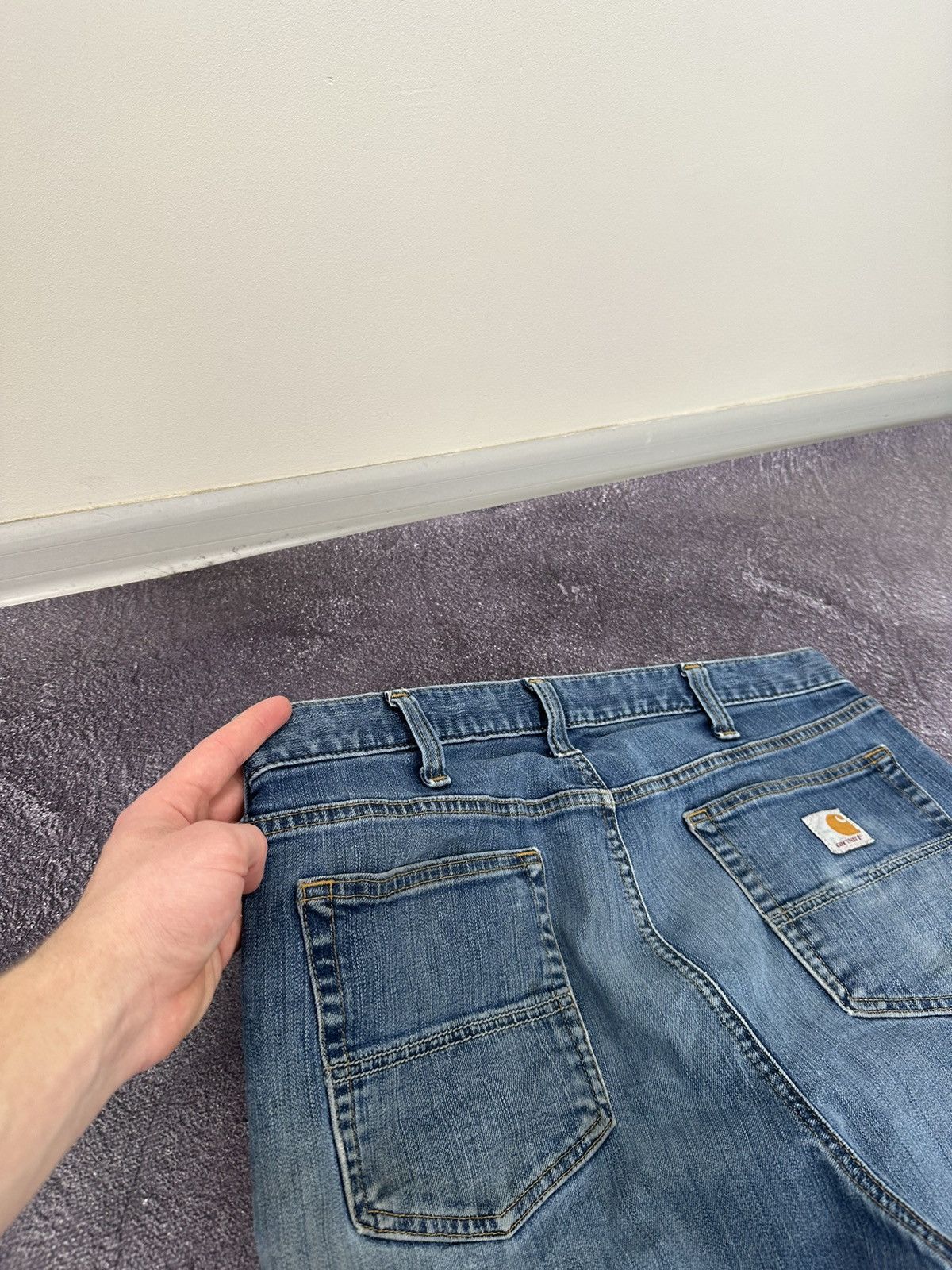Carhartt Vintage Carhartt American Opium Faded USA Hype Work Jeans Size US 36 / EU 52 - 7 Thumbnail