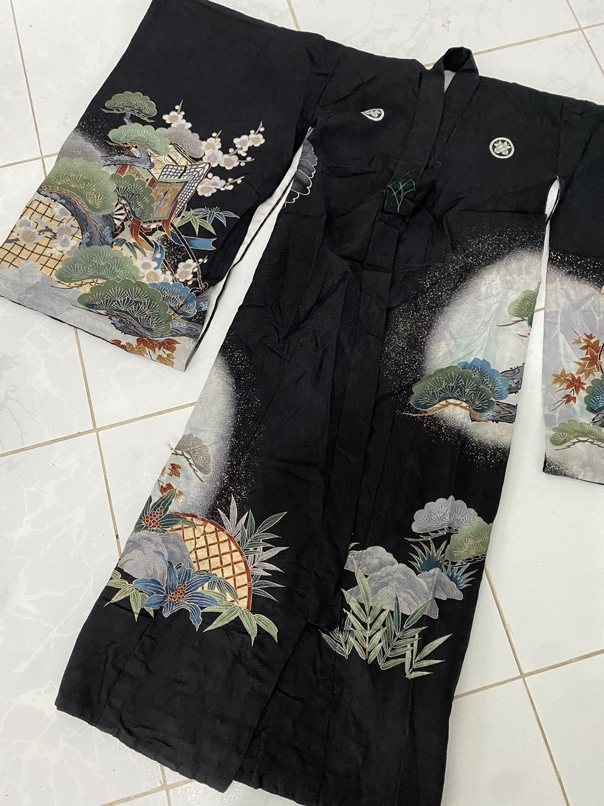 Japanese Brand × Vintage Insane Vintage Japanese Traditional Eagle Full Screen Yakuza Size US XS / EU 42 / 0 - 4 Thumbnail