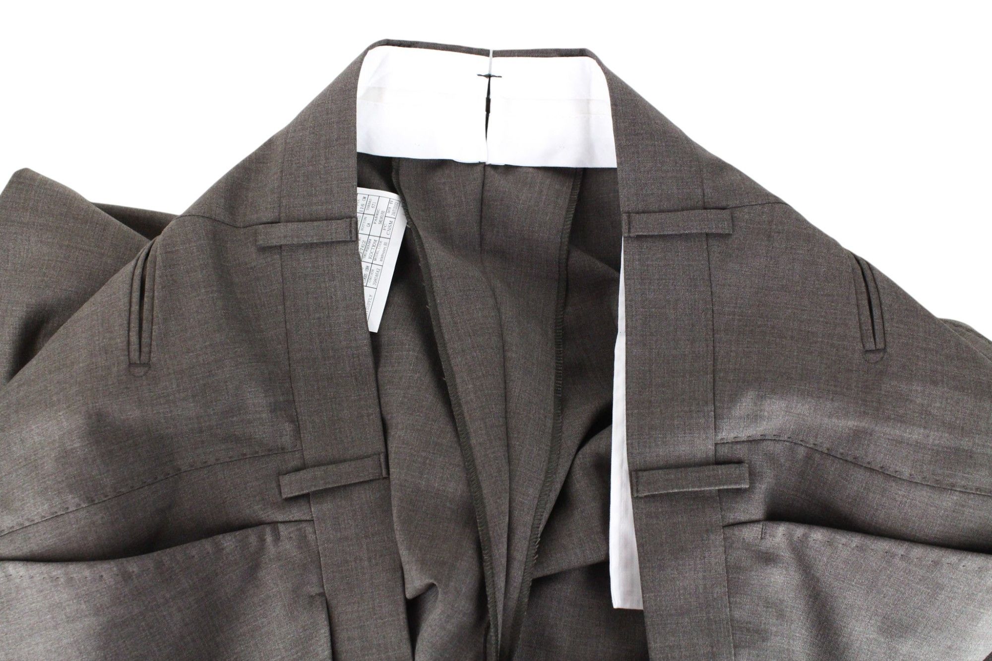 Suitsupply LA SPALLA UK52S Brown Wool Suit 67303 Size 52S - 16 Thumbnail