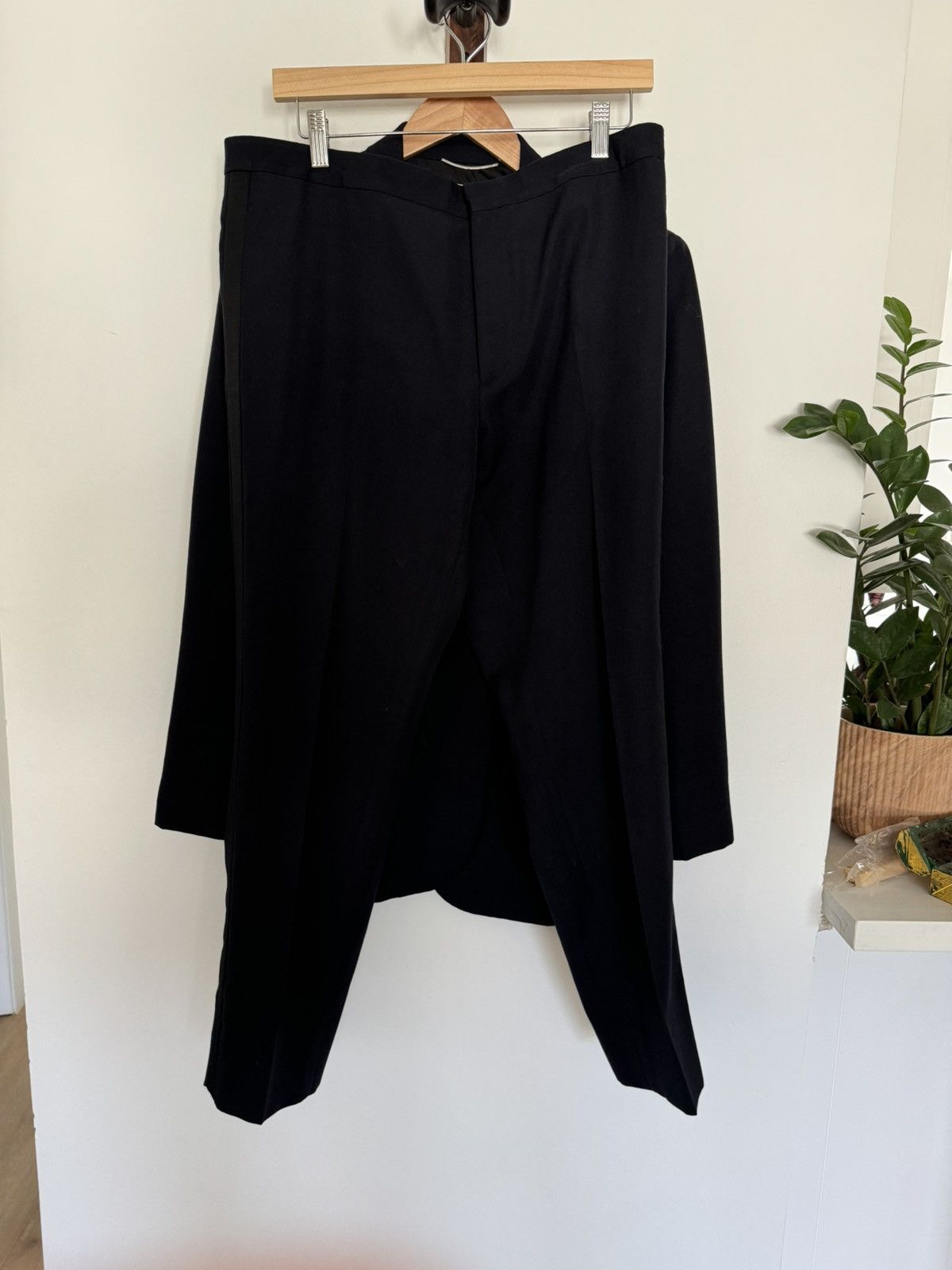 Saint Laurent Paris FW13 Peaked Le Smoking Suit Size 54R - 7 Thumbnail