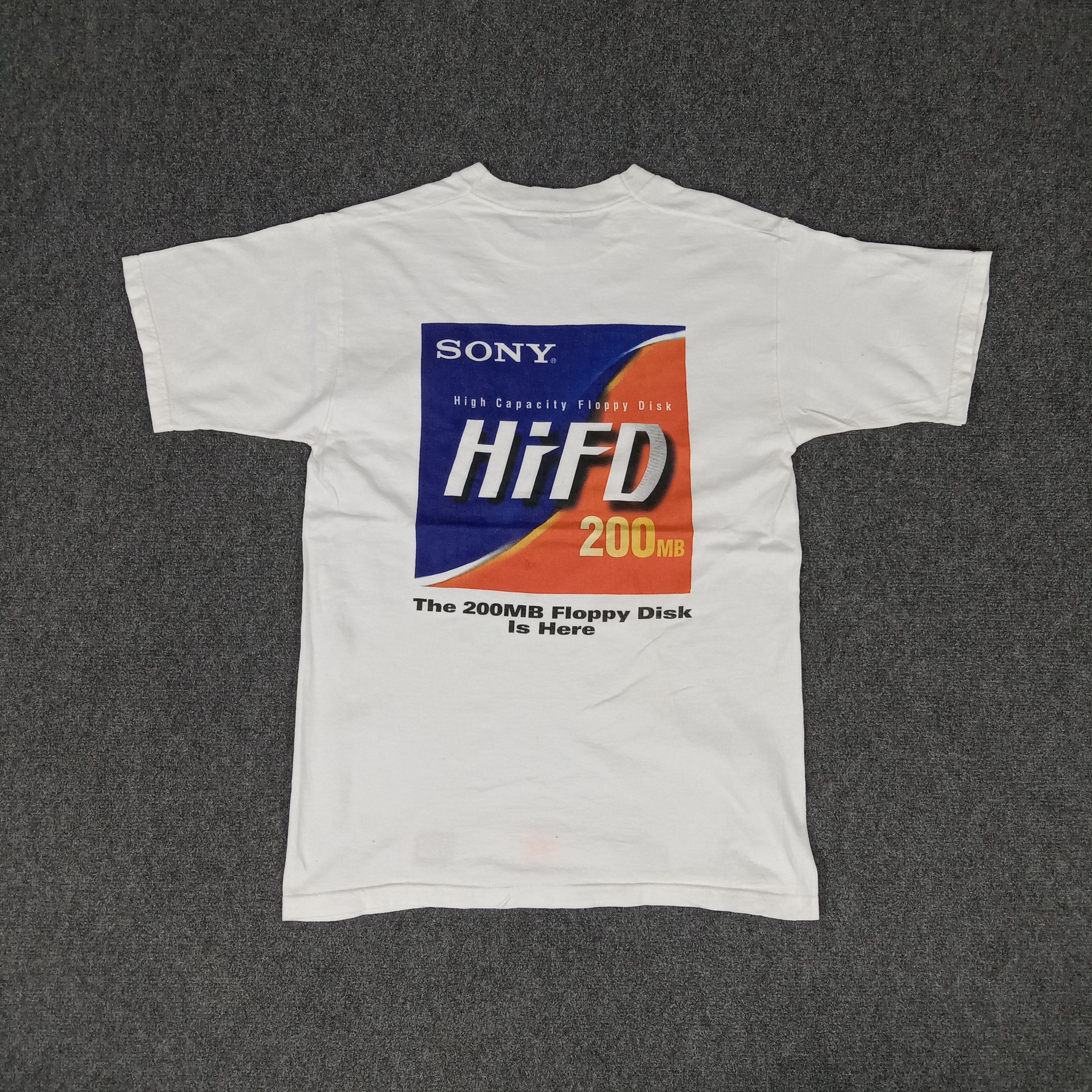 Playstation × Sony × Vintage Sony Japanese Brand Floppy Disk Tshirt Size US S / EU 44-46 / 1 - 1 Thumbnail
