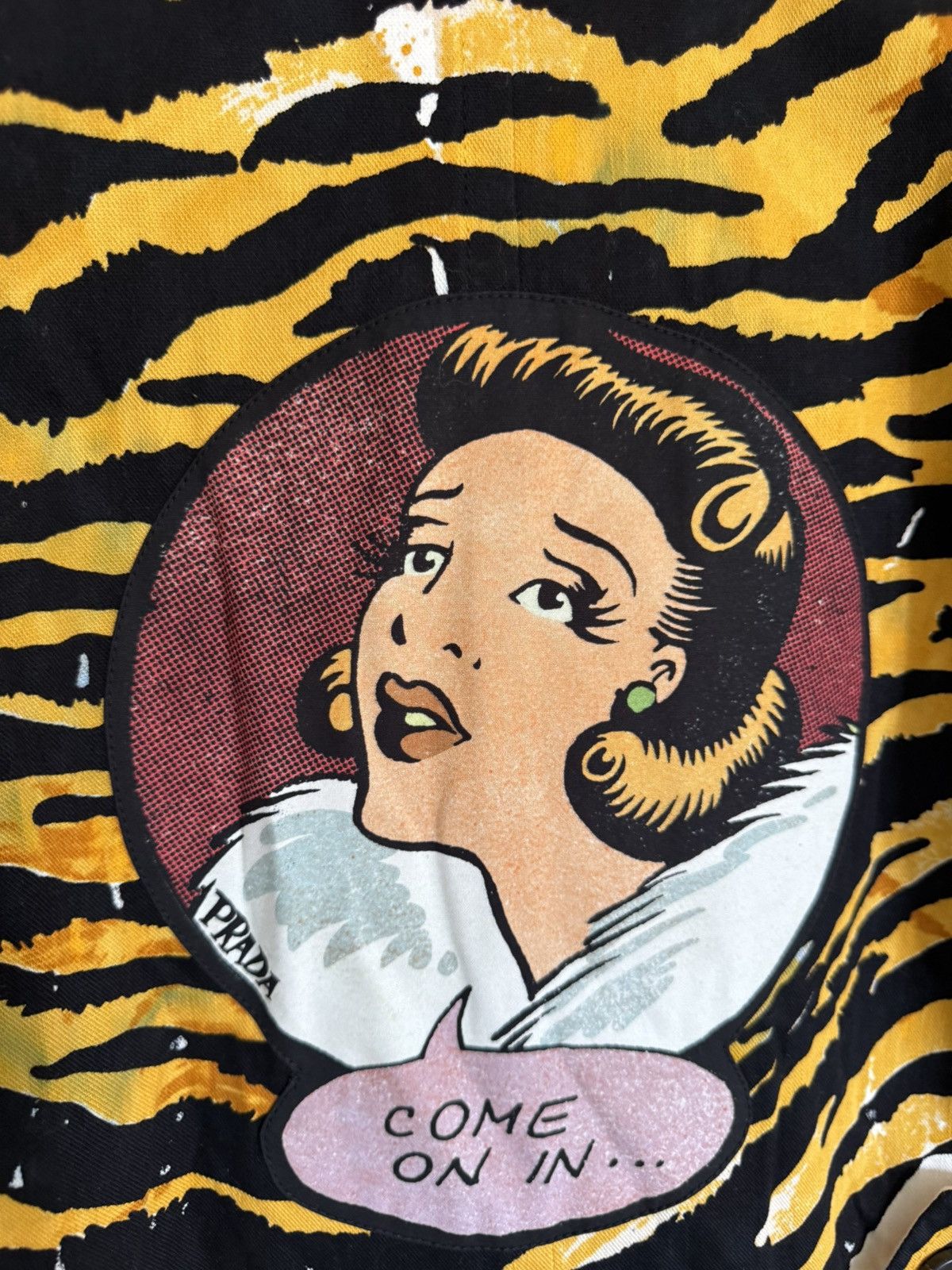 Prada SS18 Prada come on in tiger coat Archive grail coat jacket Size US S / EU 44-46 / 1 - 18 Thumbnail