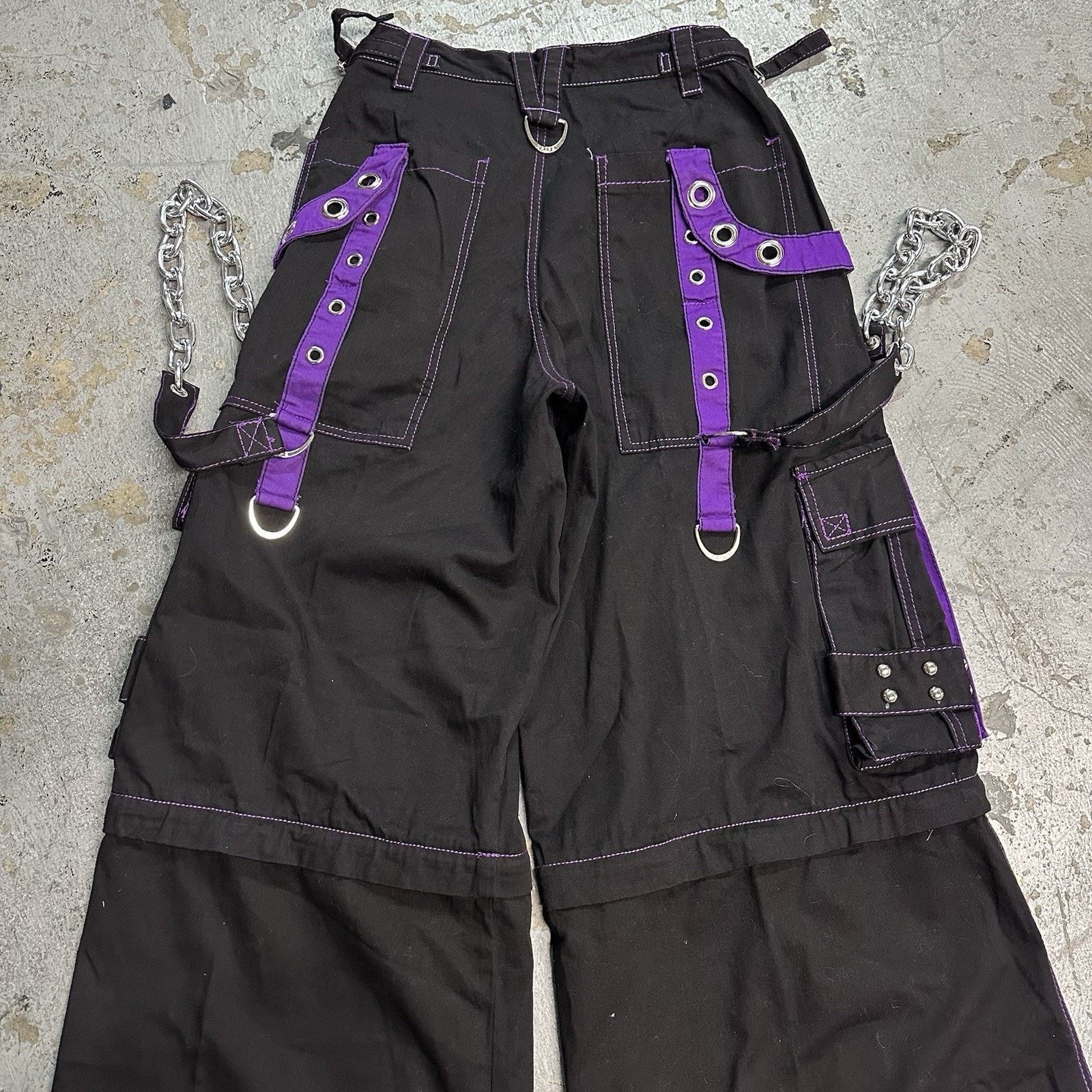 Tripp NYC × Vintage Vintage Tripp NYC Daang Goodman Bondage Rave Goth Pants Sz M Size US 28 / EU 44 - 5 Thumbnail