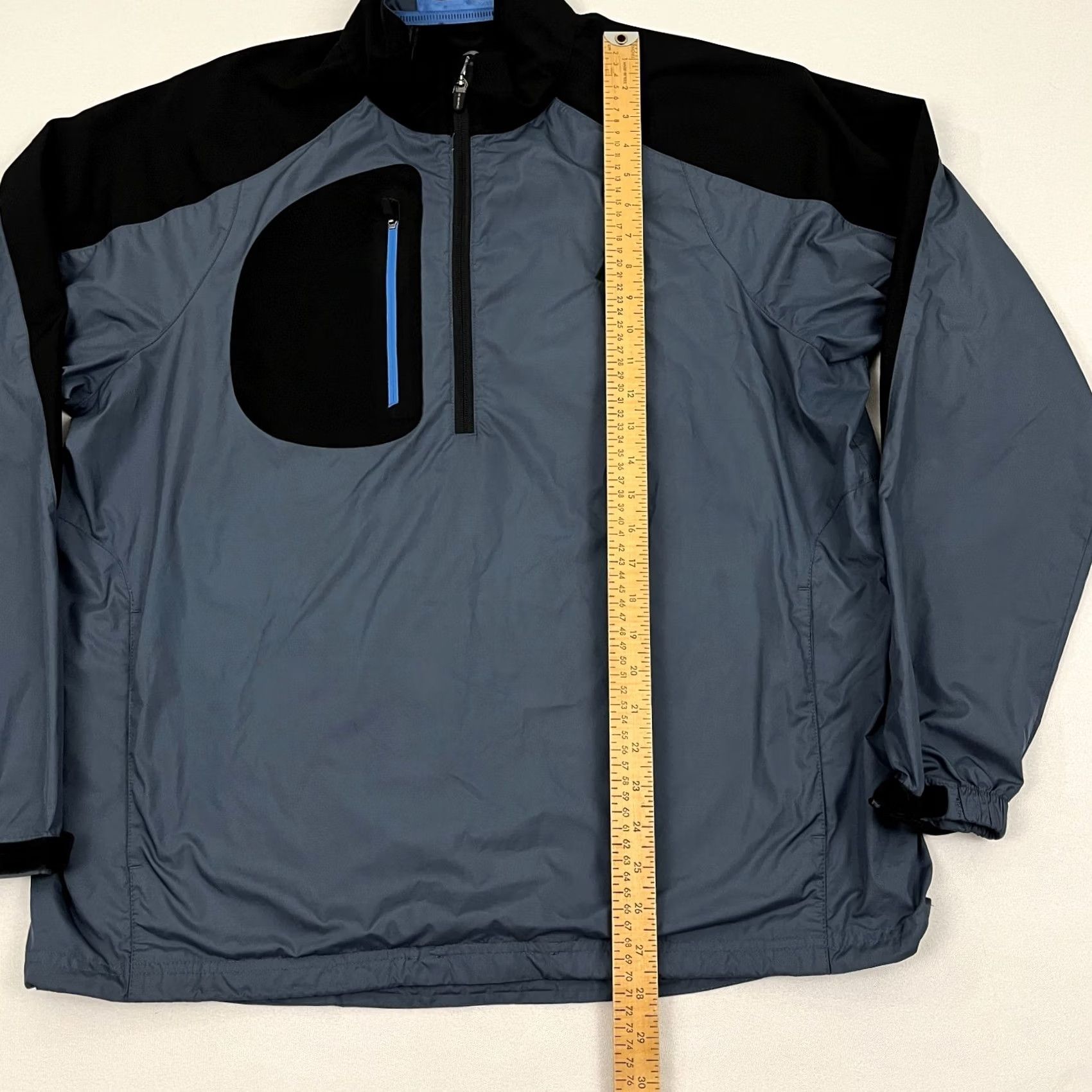 Vintage Zero Restriction Tour Series Windbreaker Pullover Mens L Blue Golf Quarter Zip Size US L / EU 52-54 / 3 - 4 Thumbnail
