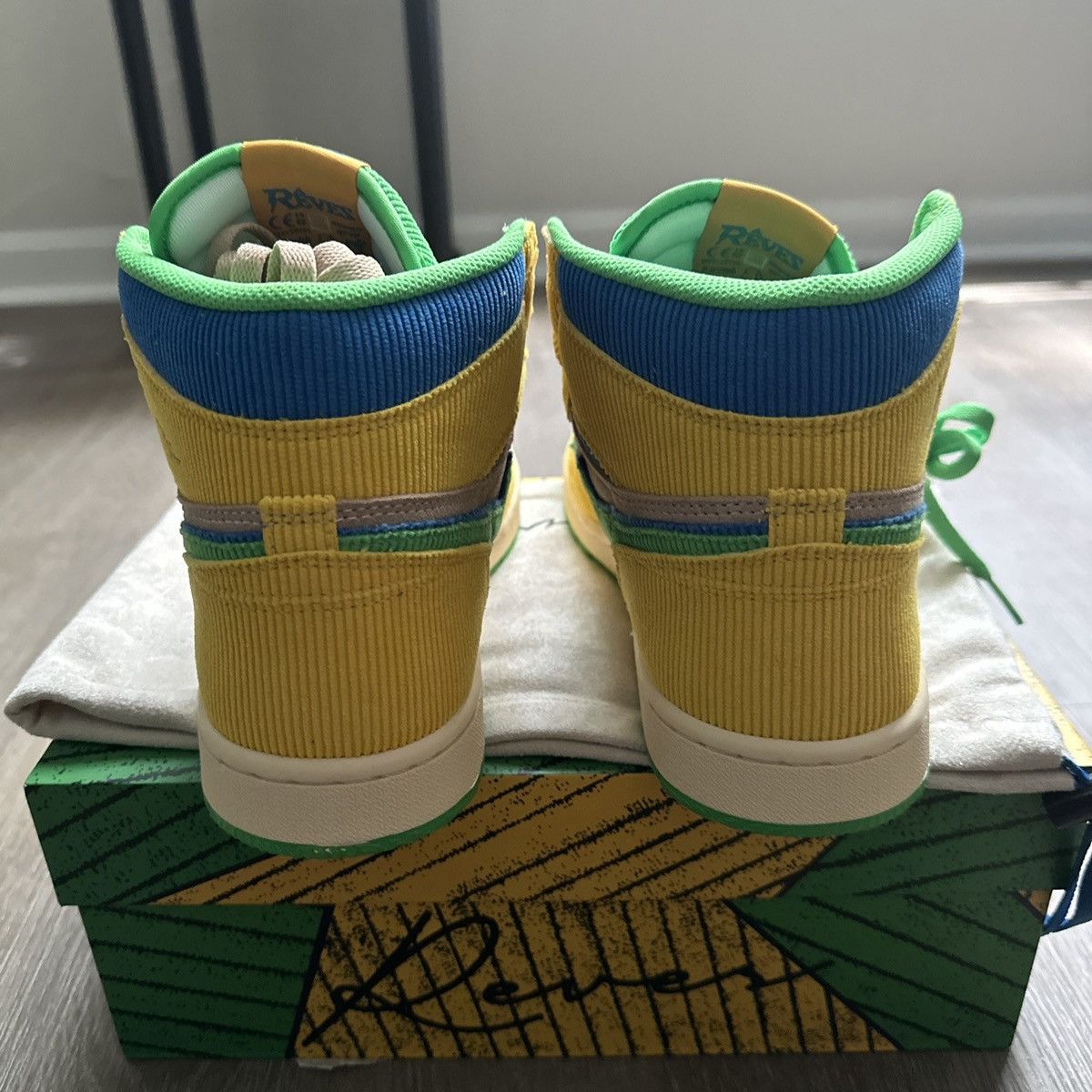 Reves Paris 🆕 KOoL Kiy’s AiR KiY High 85 "HOMER"⚡️ Size US 10.5 / EU 43-44 - 8 Thumbnail