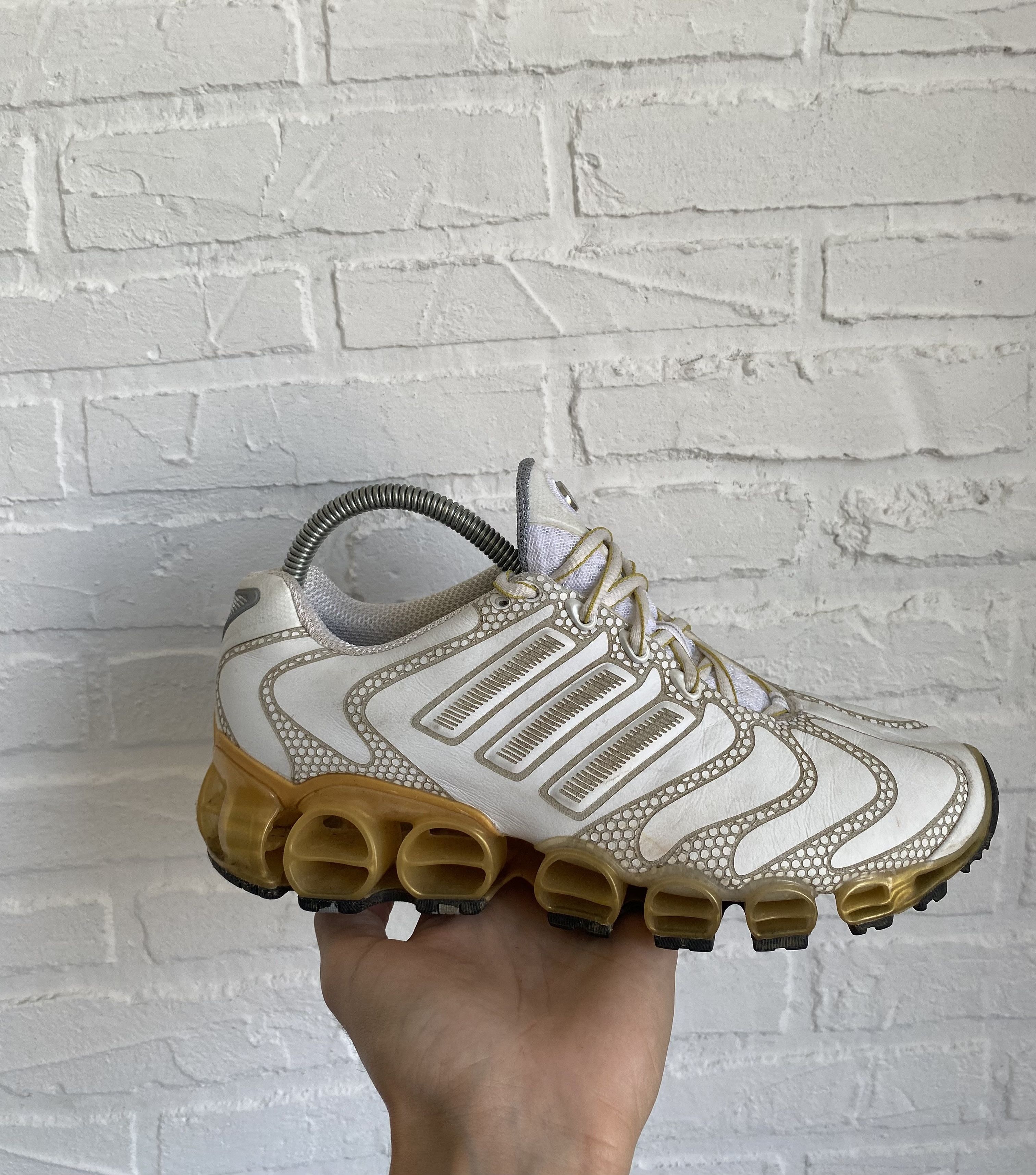 Adidas × Vintage Vintage 2000s Adidas a3 gigaride bounce y2k sneakers Size US 5.5 / EU 38 - 4 Thumbnail