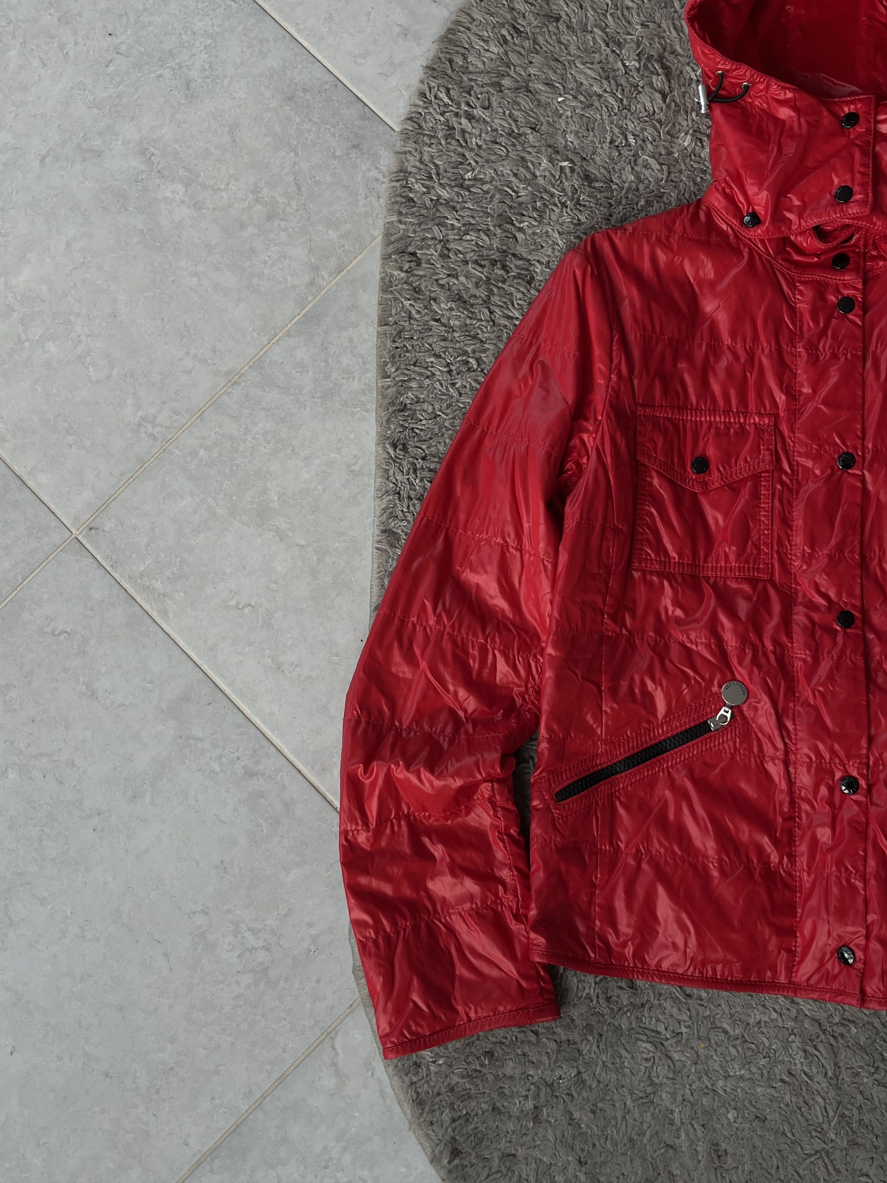 Moncler MONCLER SHINY Vintage Women Light Jacket Big Logo Very Rare Size M / US 6-8 / IT 42-44 - 3 Thumbnail