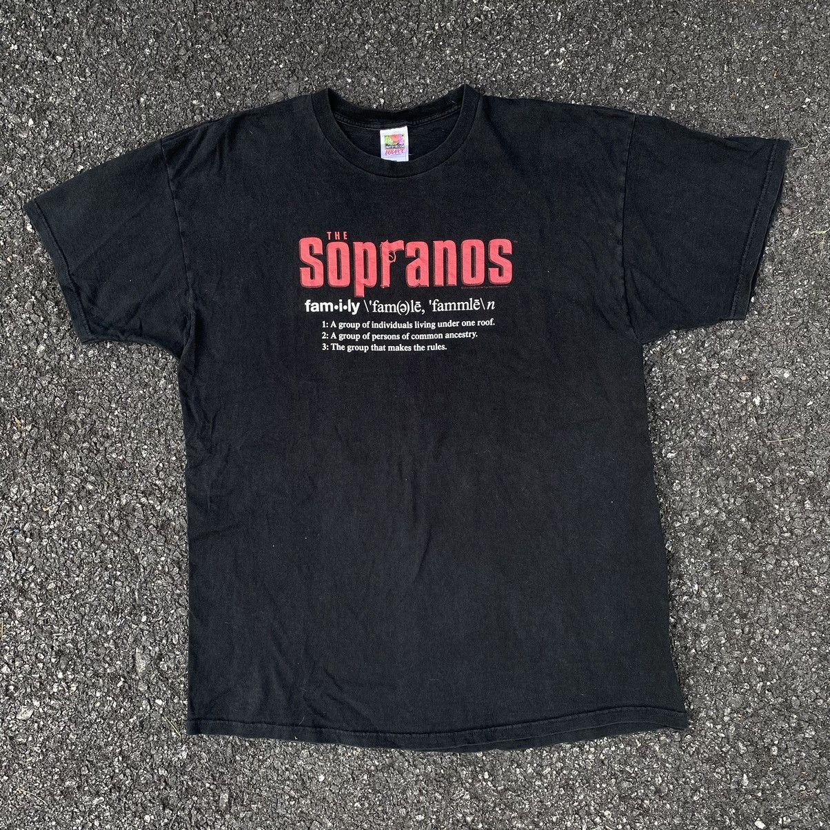 Vintage Vintage 2000 Hbo Sopranos Promo Tv Series Tee Size US XXL / EU 58 / 5 - 2 Thumbnail