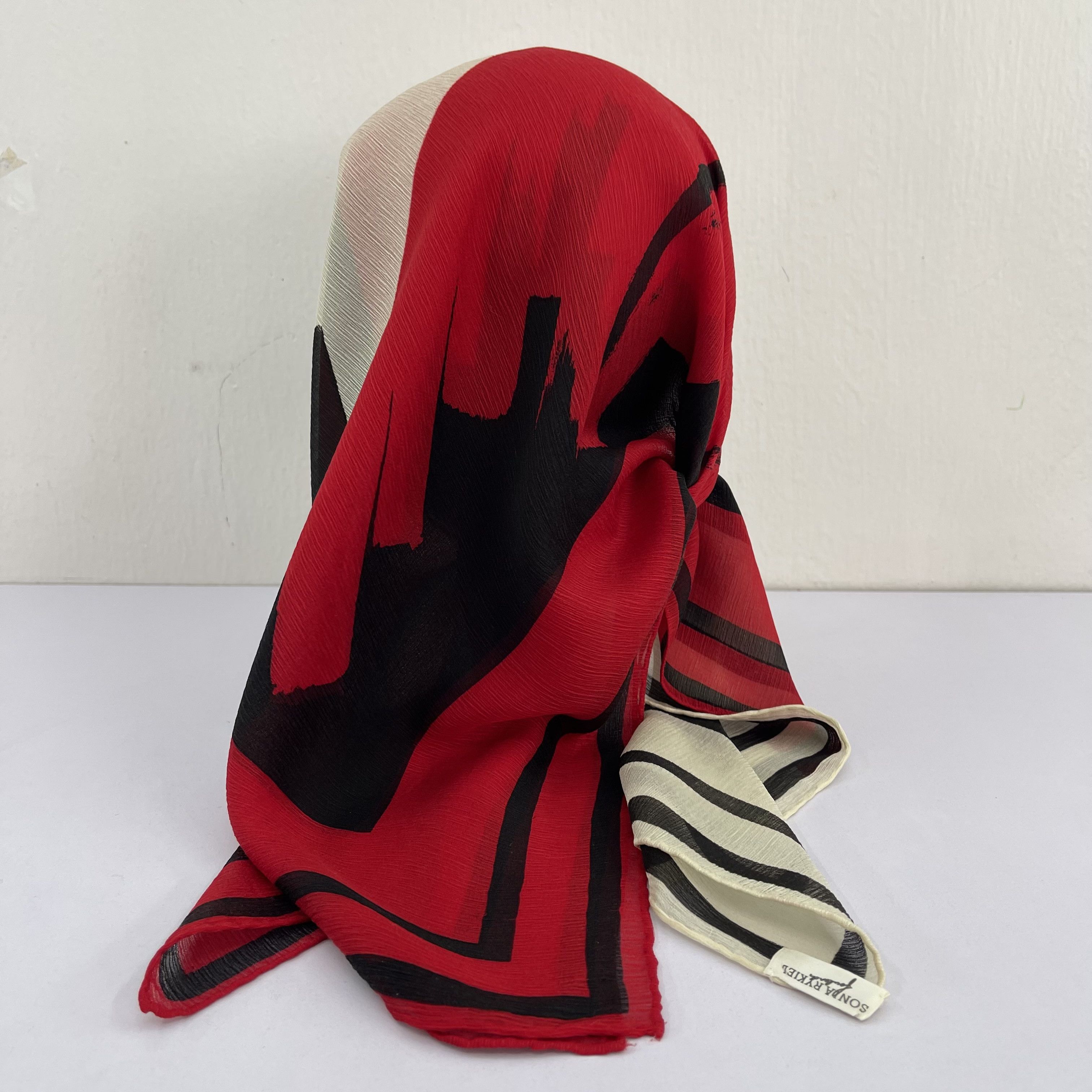 Sonia Rykiel Vintage Sonia Rykiel Silk Scarf - S7026 Size ONE SIZE - 3 Thumbnail