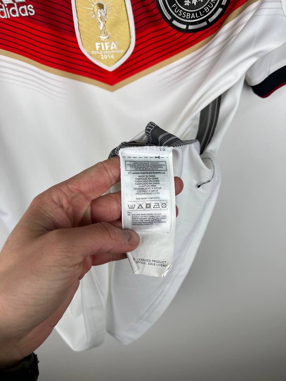 Vintage Germany Adidas 2014 jersey t-shirts size S Size US S / EU 44-46 / 1 - 5 Thumbnail