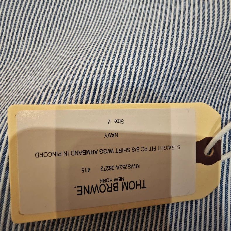 Thom Browne Thom Browne short sleeve shirt Size US M / EU 48-50 / 2 - 3 Thumbnail