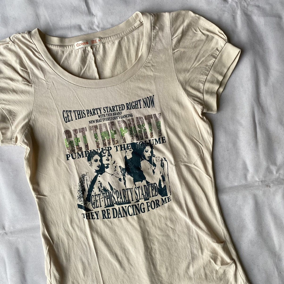 Hysteric Glamour × Japanese Brand × Vintage Y2K Pop Star Pump Up The Volume Hysteric Glamour Style Tees Size M / US 6-8 / IT 42-44 - 4 Thumbnail