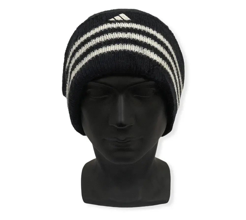 Vintage Adidas Trademark Logo Beanie Hat