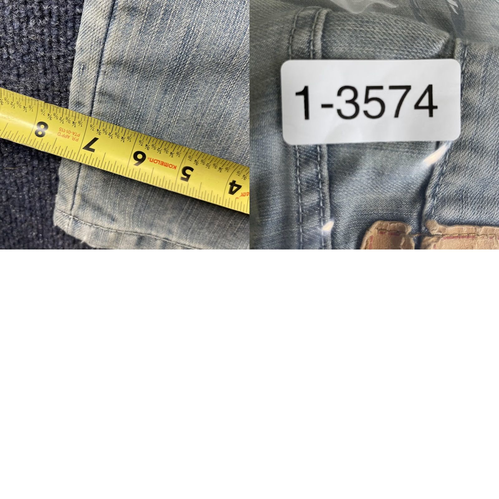 Levi's Levi's 511 Jeans Mens 31x30 Light Wash Blue Denim Slim Straight Casual Fit Size US 31 - 8 Thumbnail