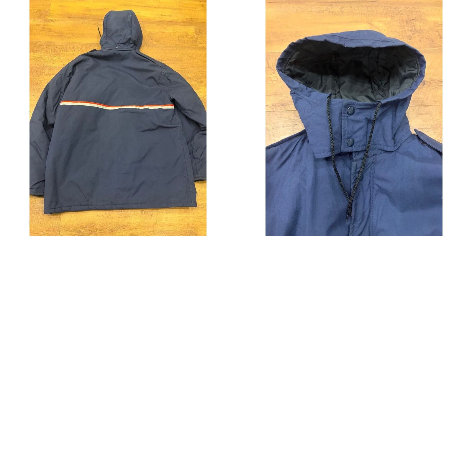 Vintage VINTAGE USPS Post Office Jacket HORACE SMALL Navy L Mens Hooded 90s United States Size US L / EU 52-54 / 3 - 8 Thumbnail