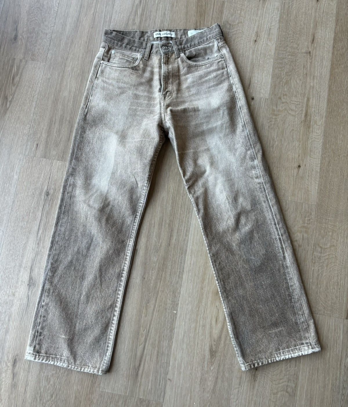 Our Legacy Our Legacy Third Cut Digital Dual Sand Jeans | Grailed