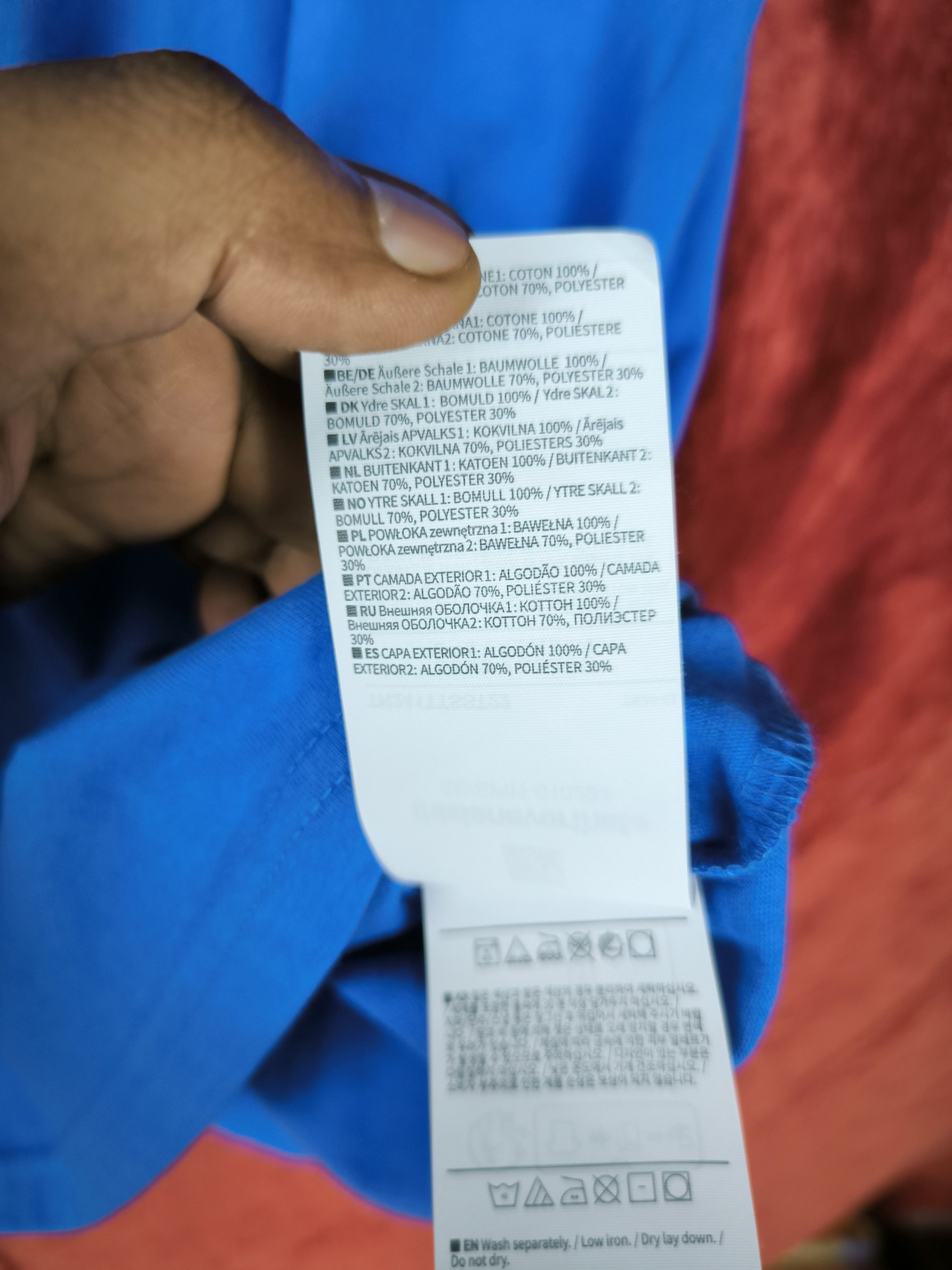 thisisneverthat Skeleton Blue Tee Size US L / EU 52-54 / 3 - 11 Thumbnail