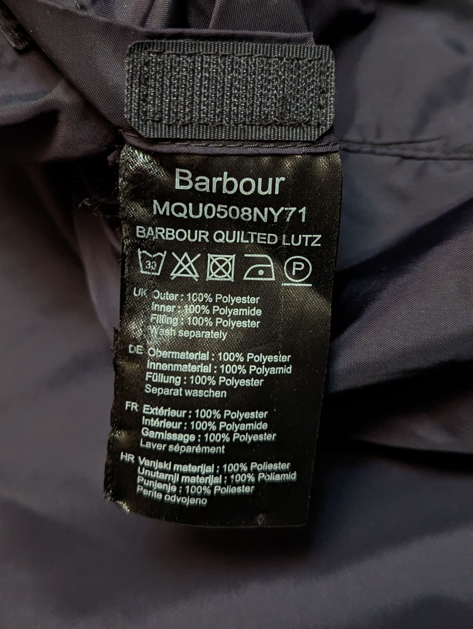 Barbour Barbour Quilted Jacket Black Size L – Classic Style Size US L / EU 52-54 / 3 - 16 Thumbnail