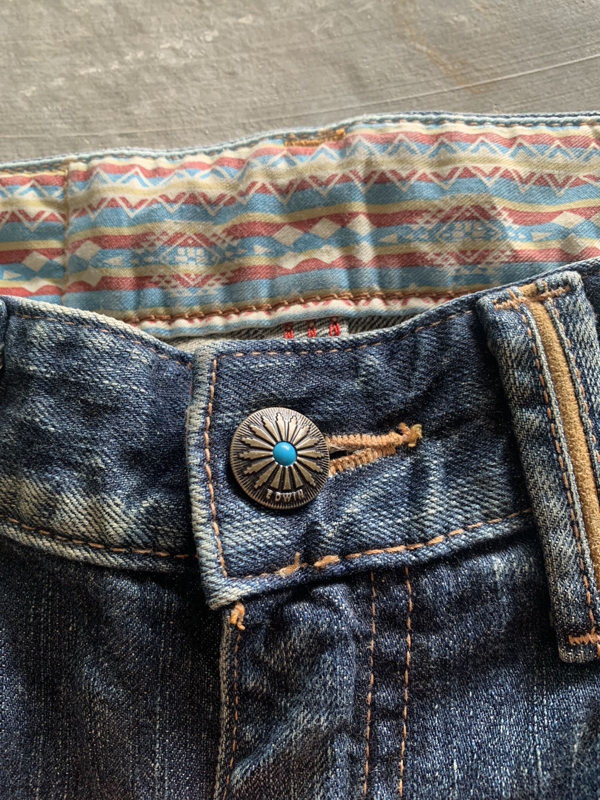 Edwin distressed flare vintage exclusive EDWIN jeans western style Size US 32 / EU 48 - 5 Thumbnail