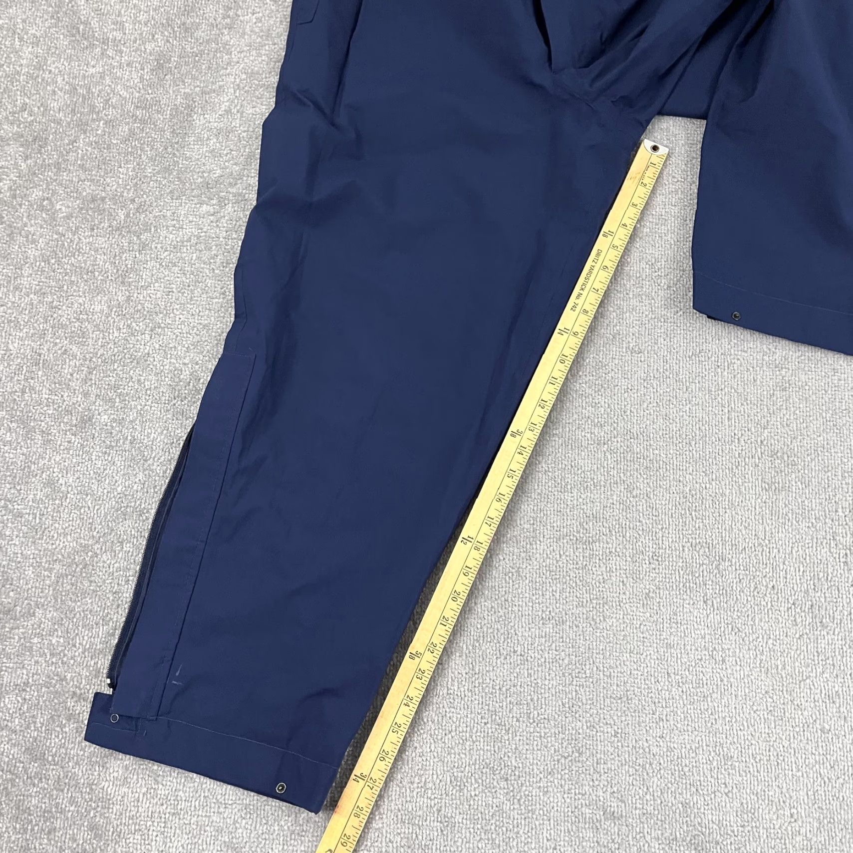Vintage Zero Restriction Gore Tex Pants Mens Medium Ladies Large / 29" Blue Rain Gear Size US 31 - 6 Thumbnail