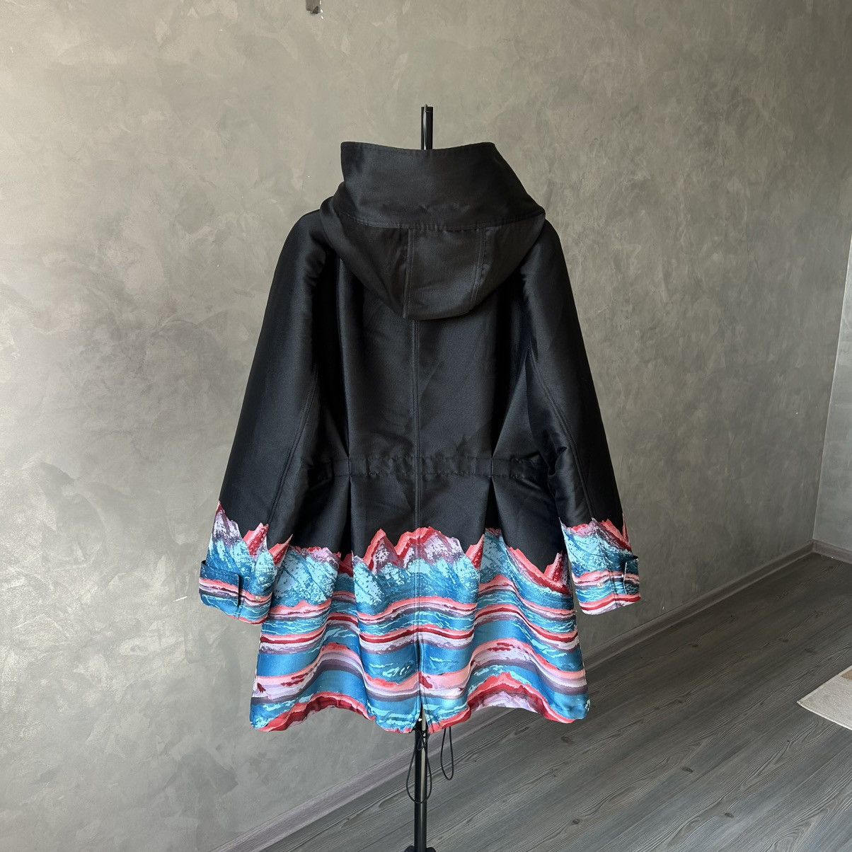Alexander Wang Alexander Wang Mountain Satin Jacquard Hooded Jacket Parka Size M / US 6-8 / IT 42-44 - 15 Thumbnail