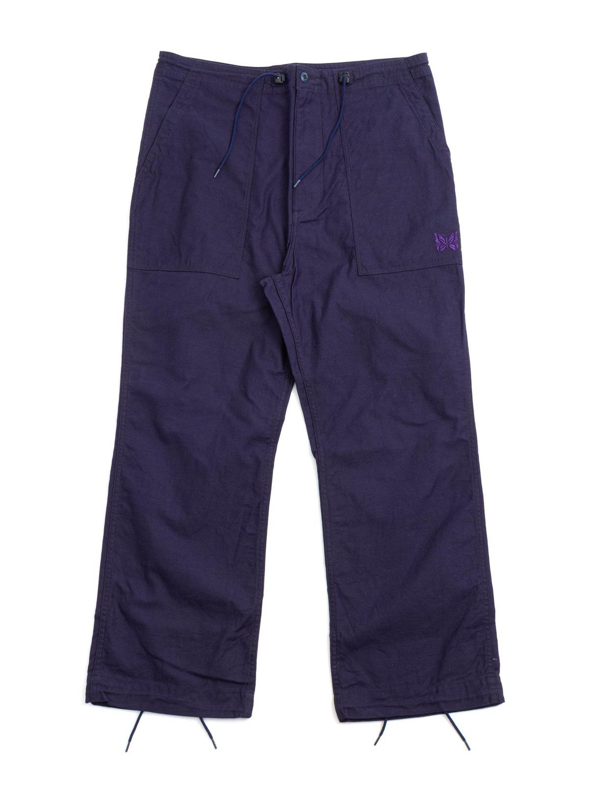 Needles NEEDLES Navy String Fatigue Trousers Size US 32 / EU 48 - 1 Thumbnail