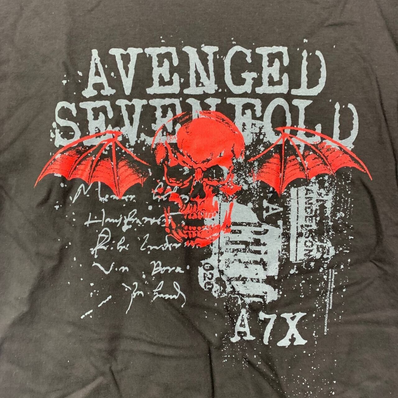 Alstyle Vintage Avenged Sevenfold Small Alstyle Casual T-Shirt Black Size US S / EU 44-46 / 1 - 3 Thumbnail