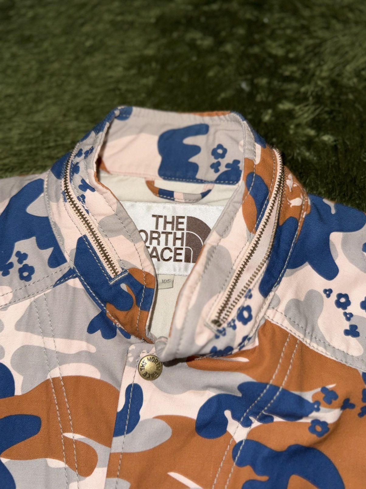 The North Face [105] The North Face White Label Camo Snap Field Jacket Size US XL / EU 56 / 4 - 5 Thumbnail