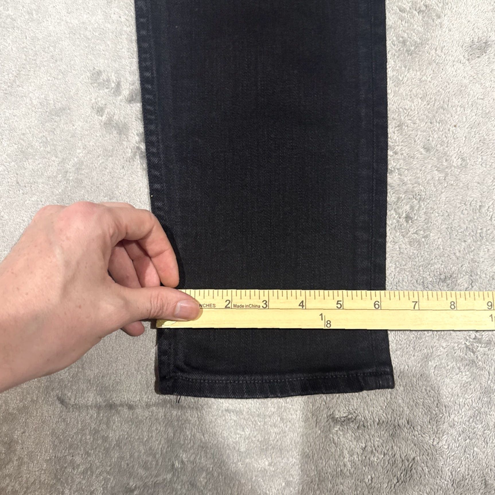 Rag & Bone Rag & Bone Jeans Mens 36 Slim Fit Button Fly Skinny Leg Black Denim Adult Men 34 Inseam 36 Size US 36 / EU 52 - 6 Thumbnail