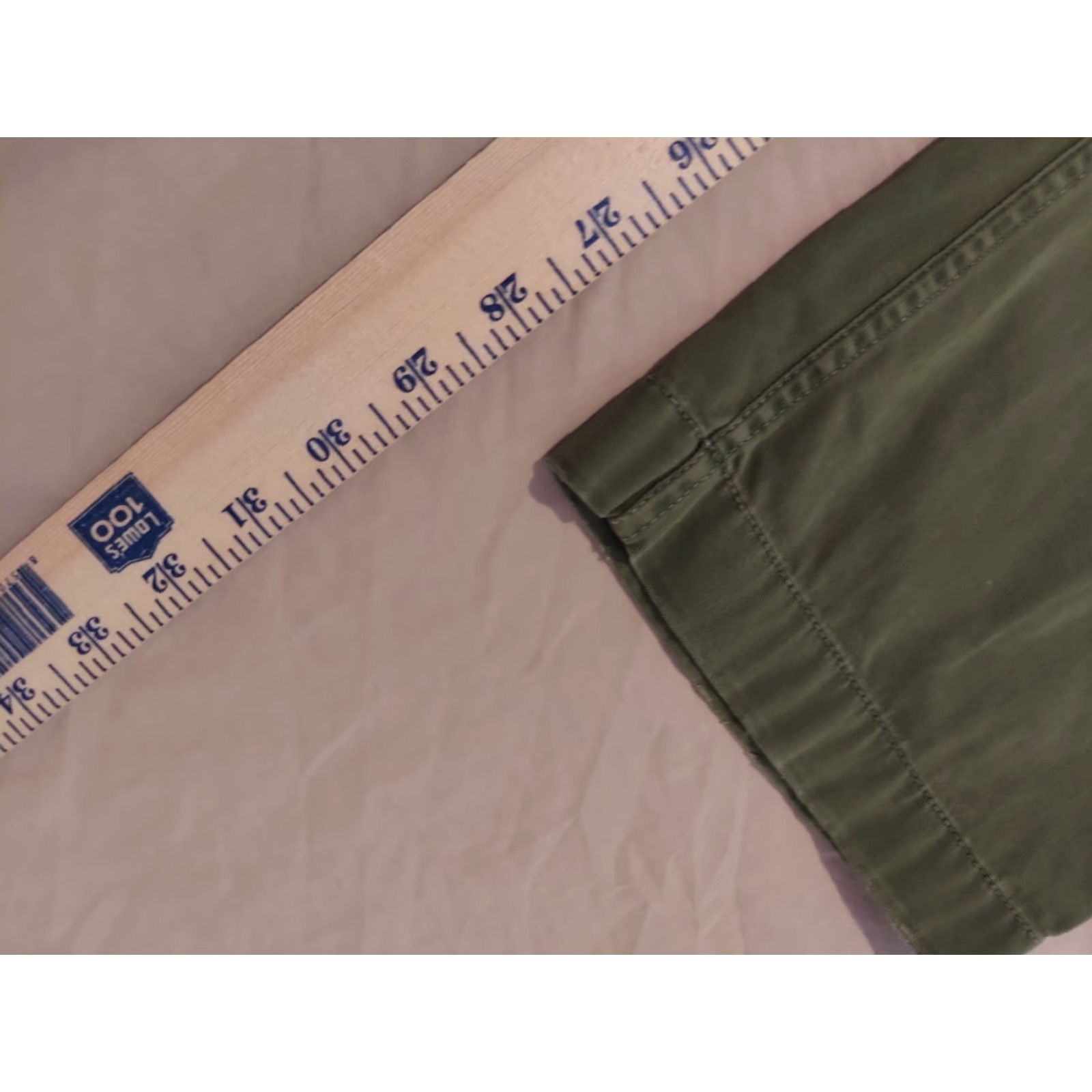 J.Crew Womens J. Crew Pants Chino Beige 10 Regular Chino Pants Dress Slack Cotton Khaki Green Shirt Style Trousers Mens Womens Size 32" / US 10 / IT 46 - 7 Thumbnail