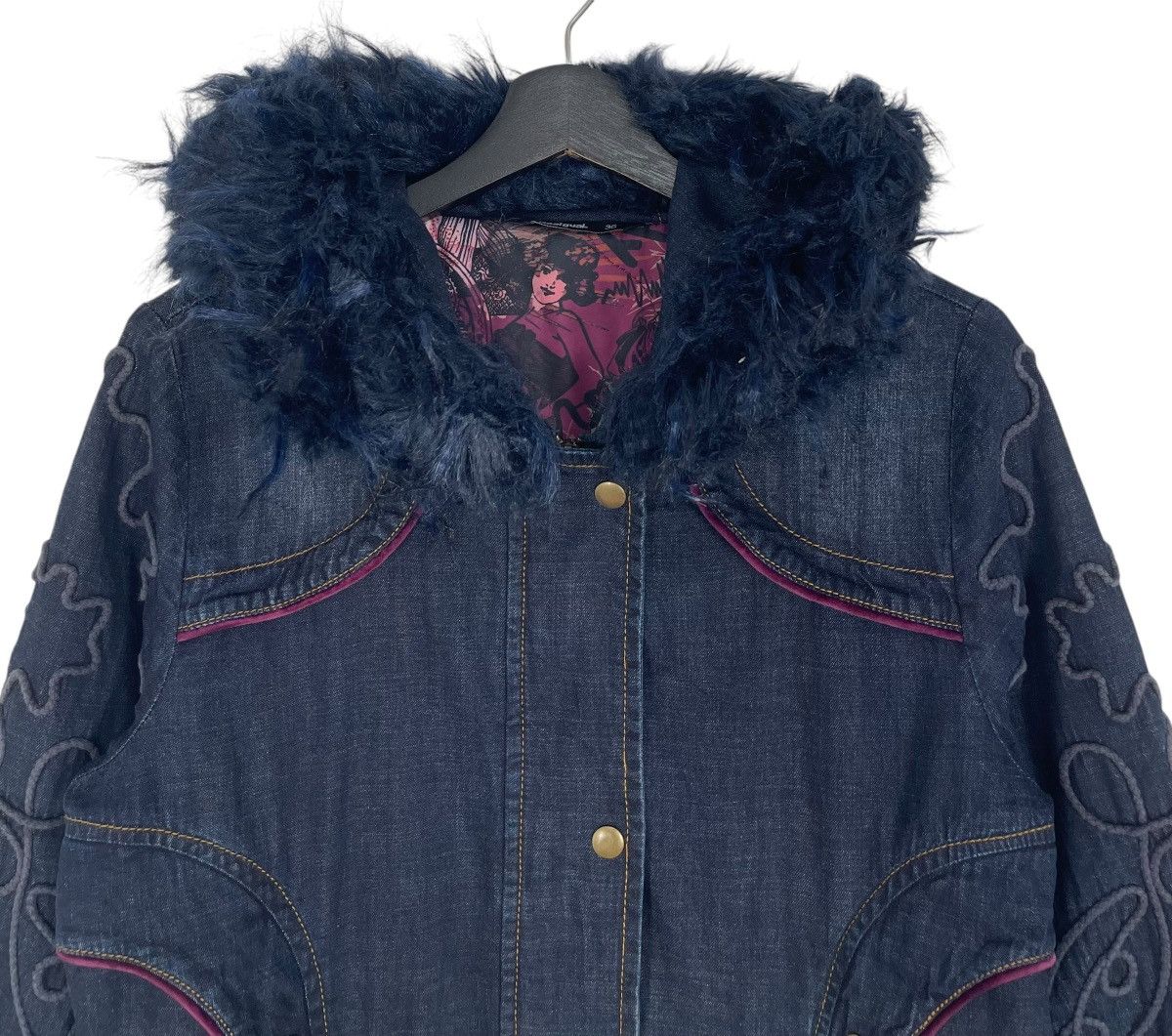 Desigual DESIGUAL DENIM JACKET Size S / US 4 / IT 40 - 5 Thumbnail