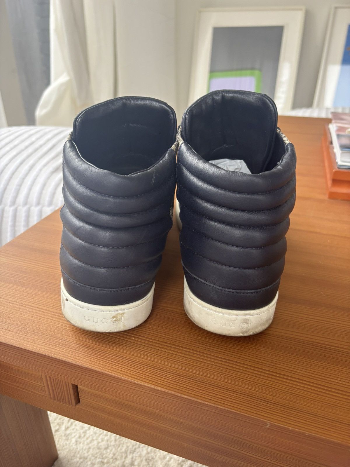 Gucci Gucci GG Supreme High-Tops Size US 10.5 / EU 43-44 - 6 Thumbnail