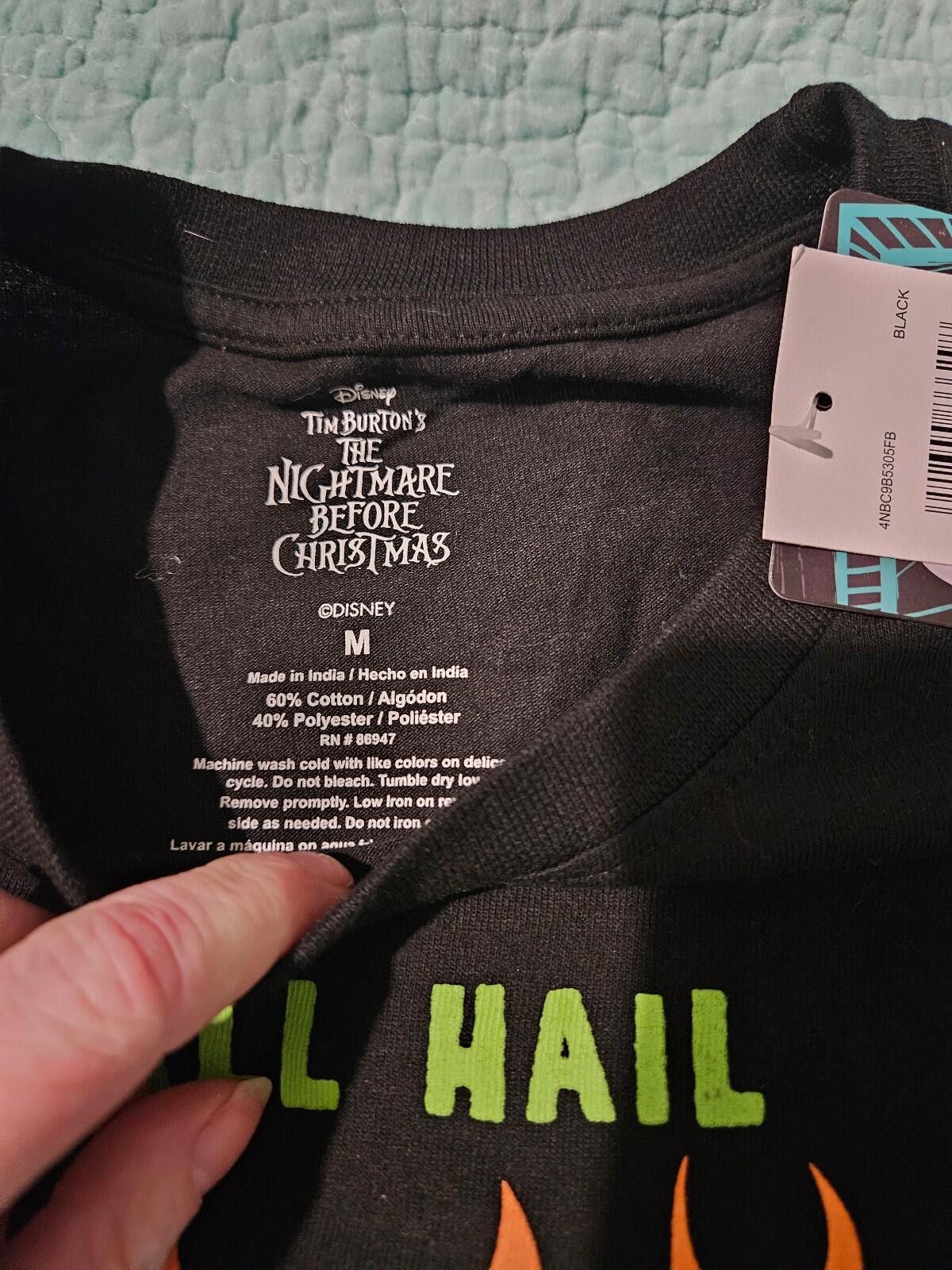 Other Nightmare before Christmas unisex tee Size US M / EU 48-50 / 2 - 3 Thumbnail