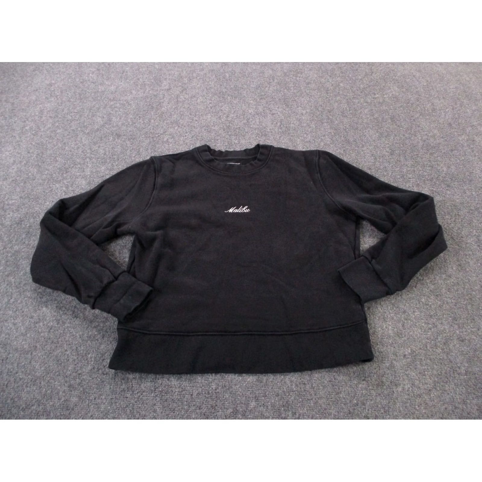 Vintage VINTAGE California Incline Sweatshirt Women S Black USA Made Malibu Logo Casual Oversized Size S / US 4 / IT 40 - 2 Thumbnail