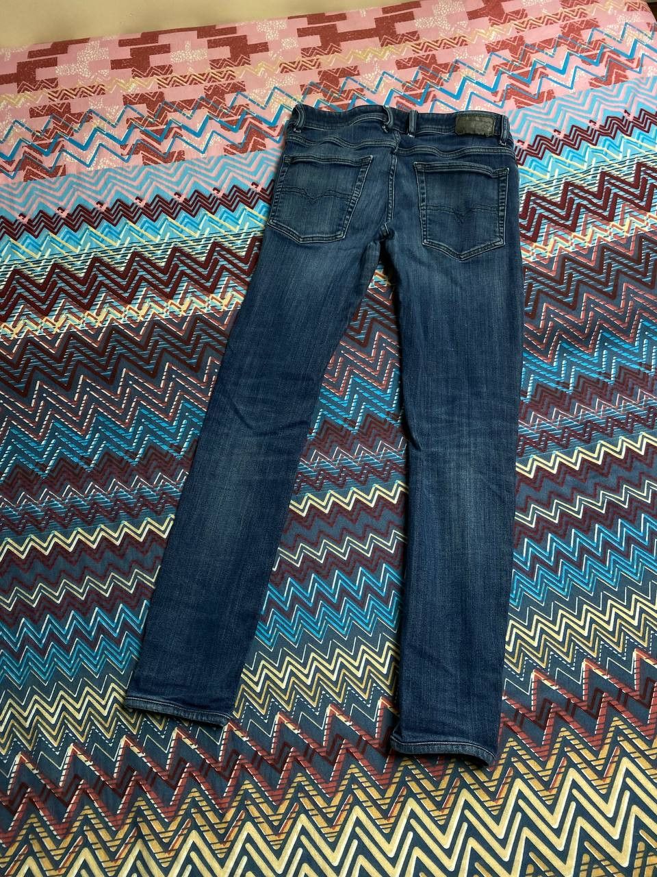 Diesel × Vintage Diesel Distressed Dirty Ripped Slim Skinny Wash Denim Jeans Size US 28 / EU 44 - 14 Thumbnail
