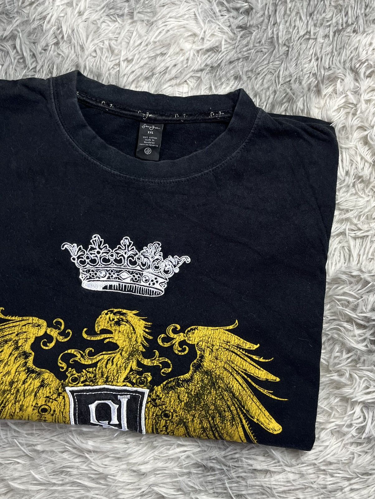 Sean John Vintage SEAN JOHN Glitter Embroidery Graphic T-Shirt Size US XXL / EU 58 / 5 - 2 Thumbnail