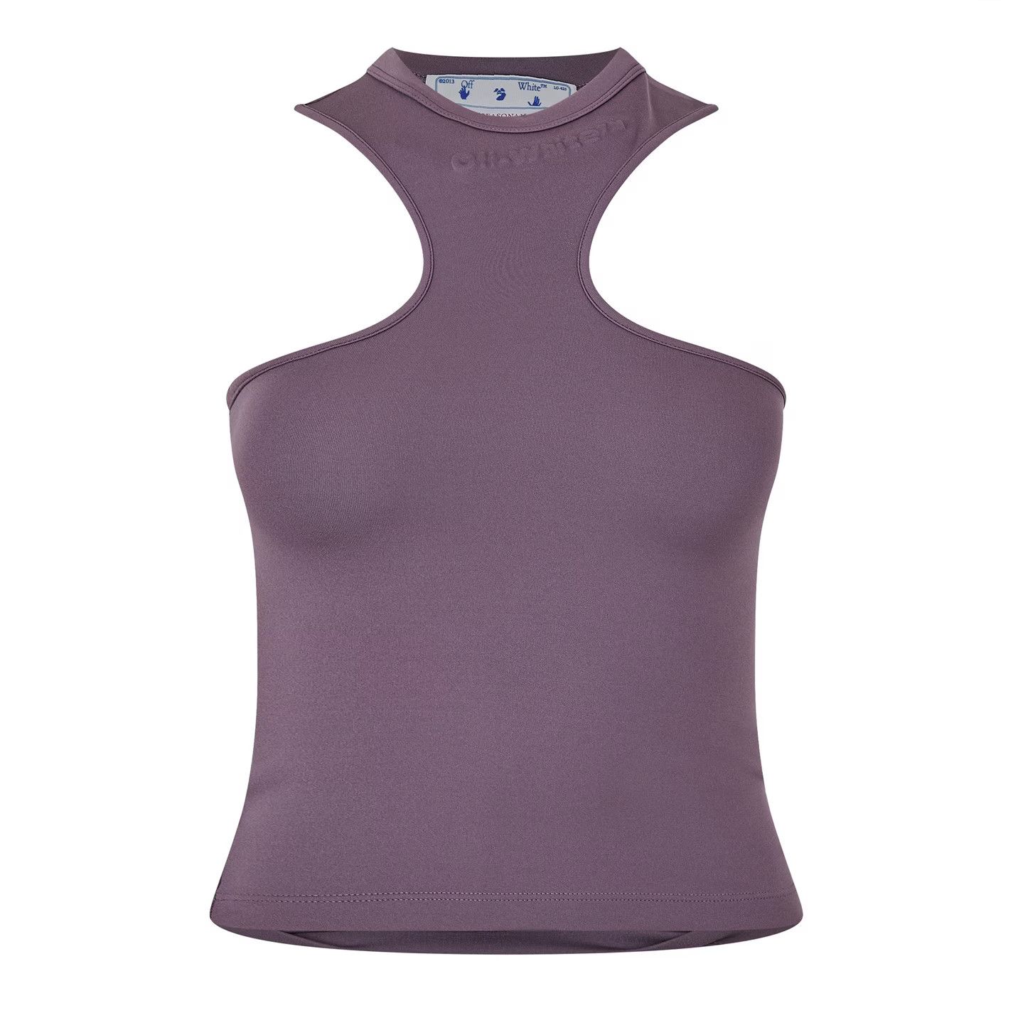 Off-White o1y1225 Crop Top in Mauve Size S / US 4 / IT 40 - 1 Thumbnail