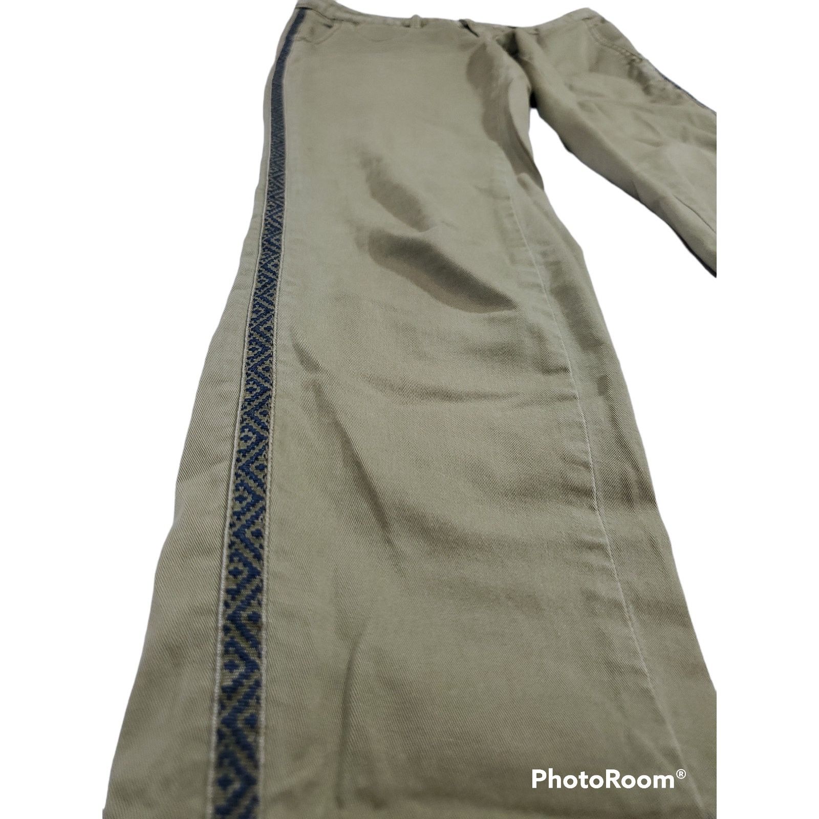 Anthropologie Chino Anthropologie | Relaxed Chinos w/ Leg Trim | Size 26 Size 26" / US 2 / IT 38 - 2 Thumbnail