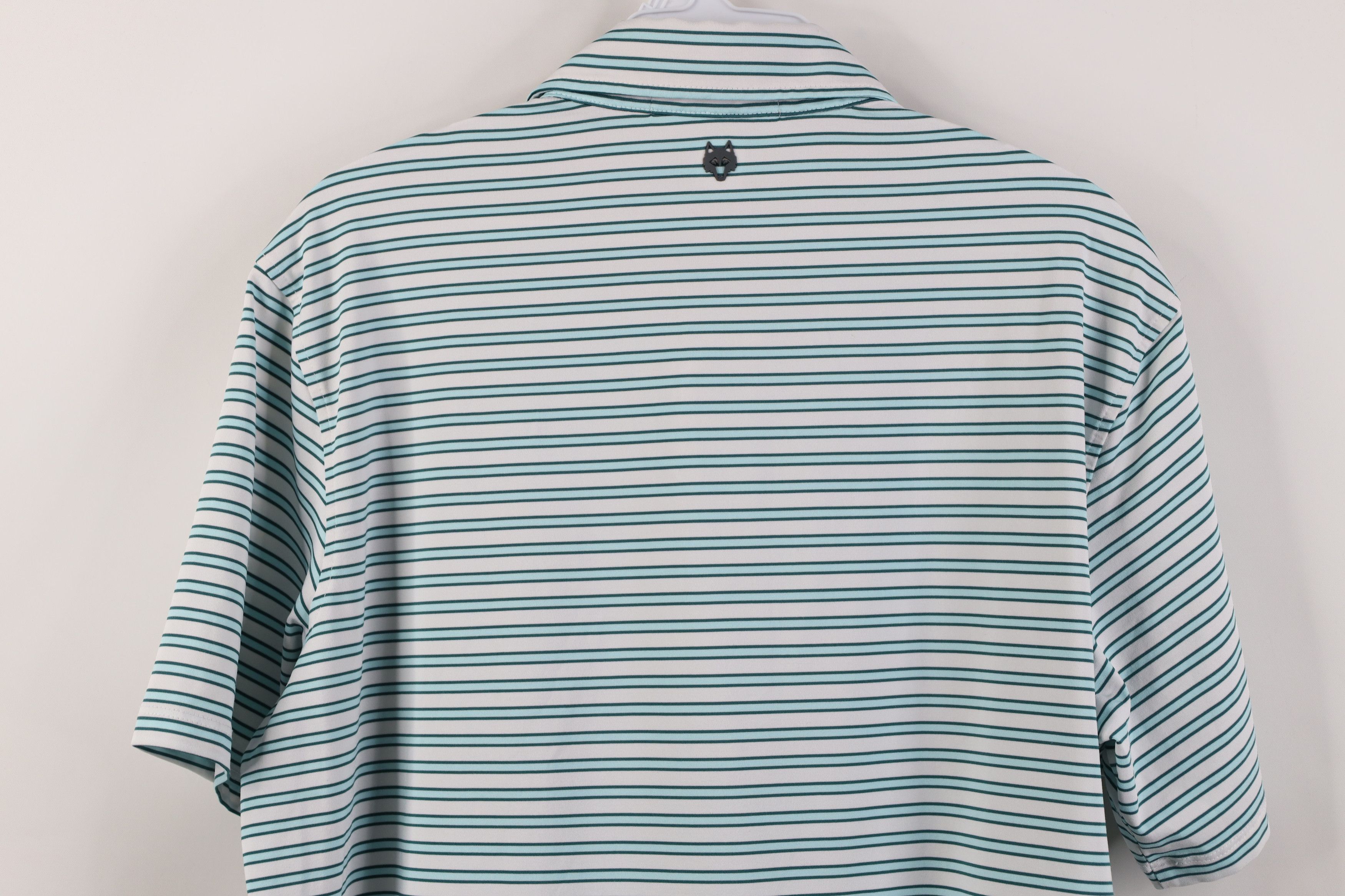 Grenson Greyson Clothiers Striped Color Block Knit Golf Polo Shirt Size US M / EU 48-50 / 2 - 13 Thumbnail
