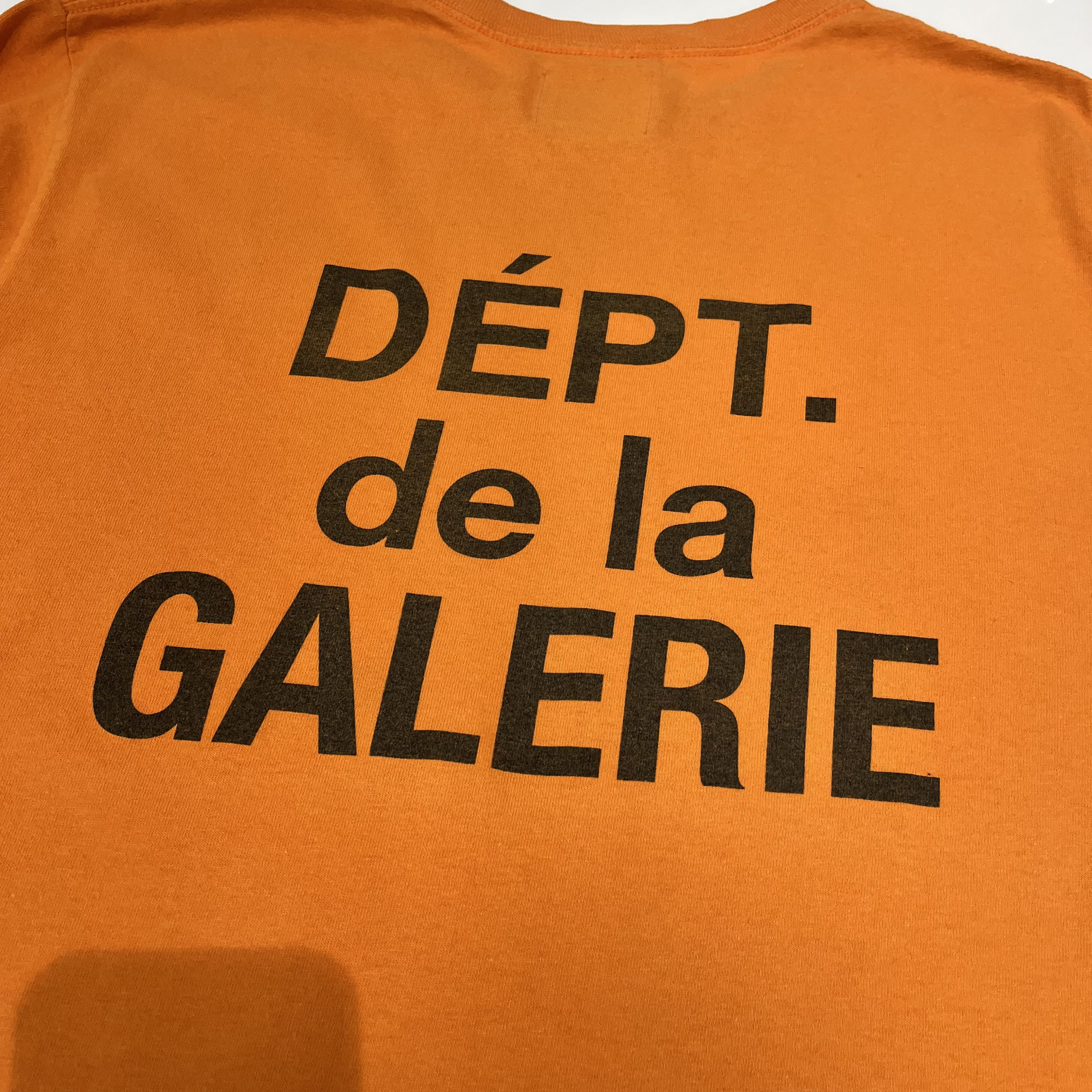 Gallery Dept. Gallery Dept. French Collector L/S T-shirt Orange/Black Size US S / EU 44-46 / 1 - 3 Thumbnail