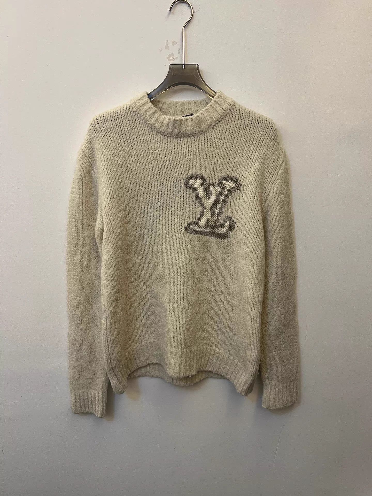 Louis Vuitton LOUIS VUITTON SS26 Monogrammed Crewneck Sweater Men's M Size US M / EU 48-50 / 2 - 1 Thumbnail